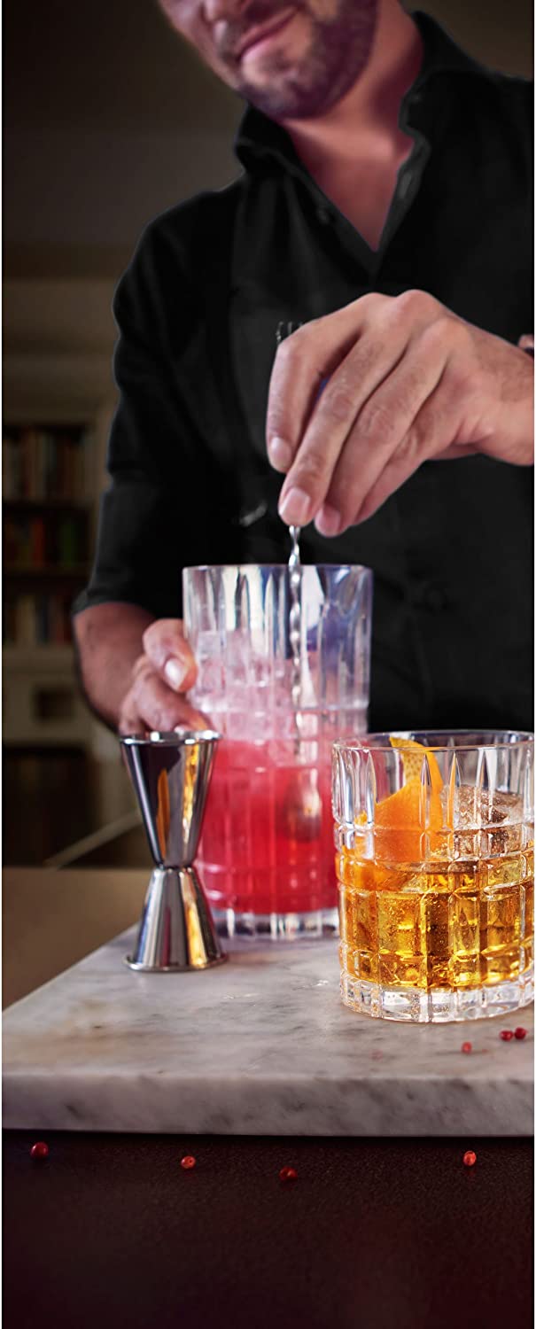 Nachtmann Square Whiskey Kristall Glas Set 4tlg