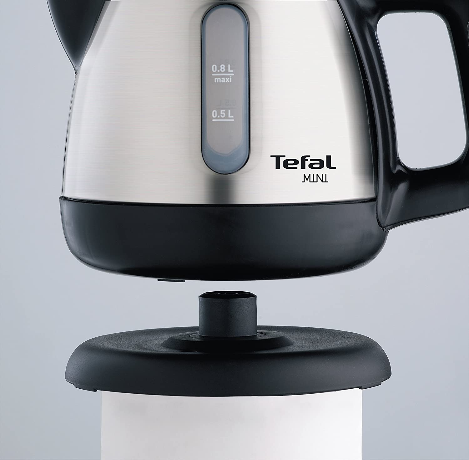 Tefal BI 8125 Mini Wasserkocher,2Wasserstandsanzeigen,Herausnehmbarer Kalkfilter