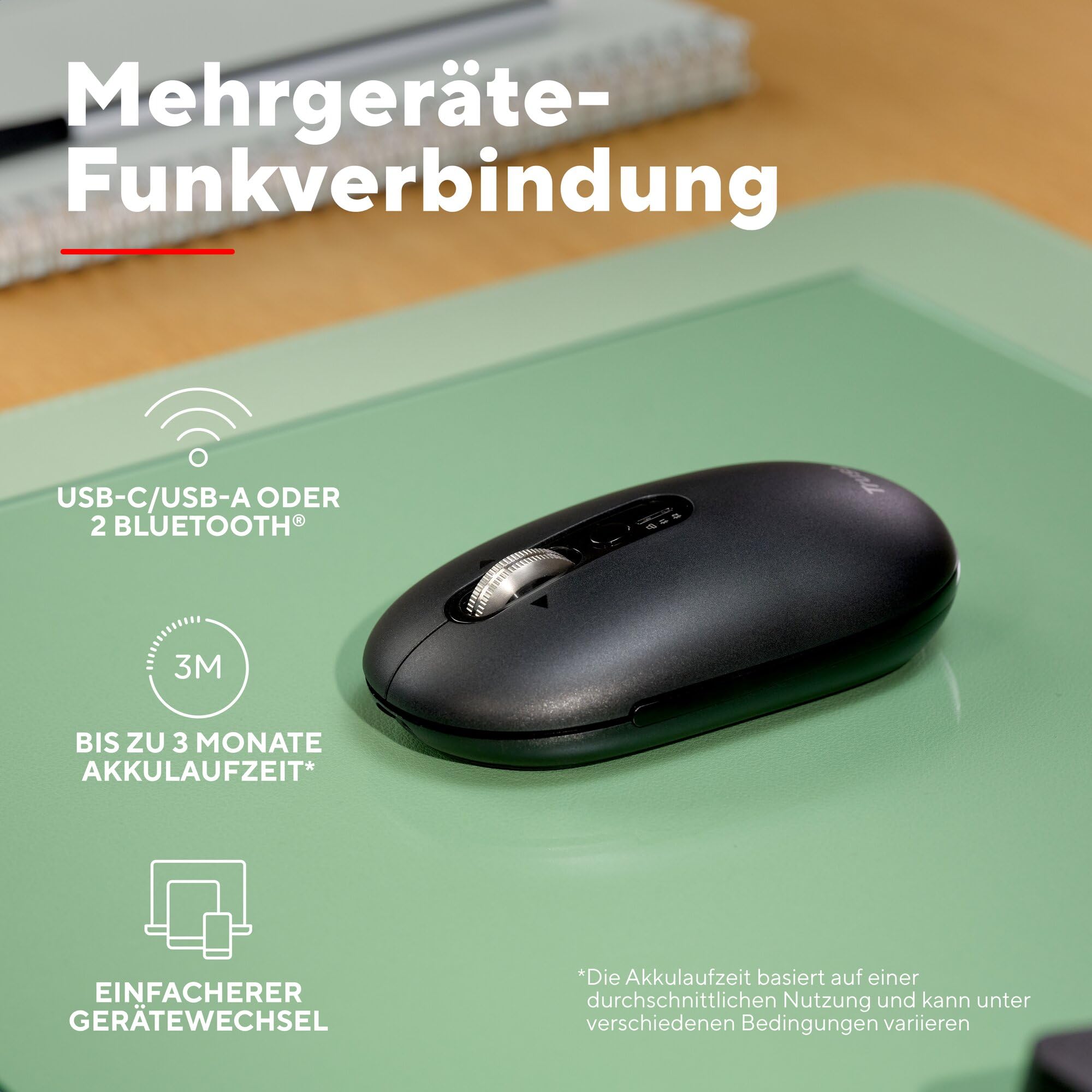 Trust Seron Wiederaufladbare Kabellose Maus