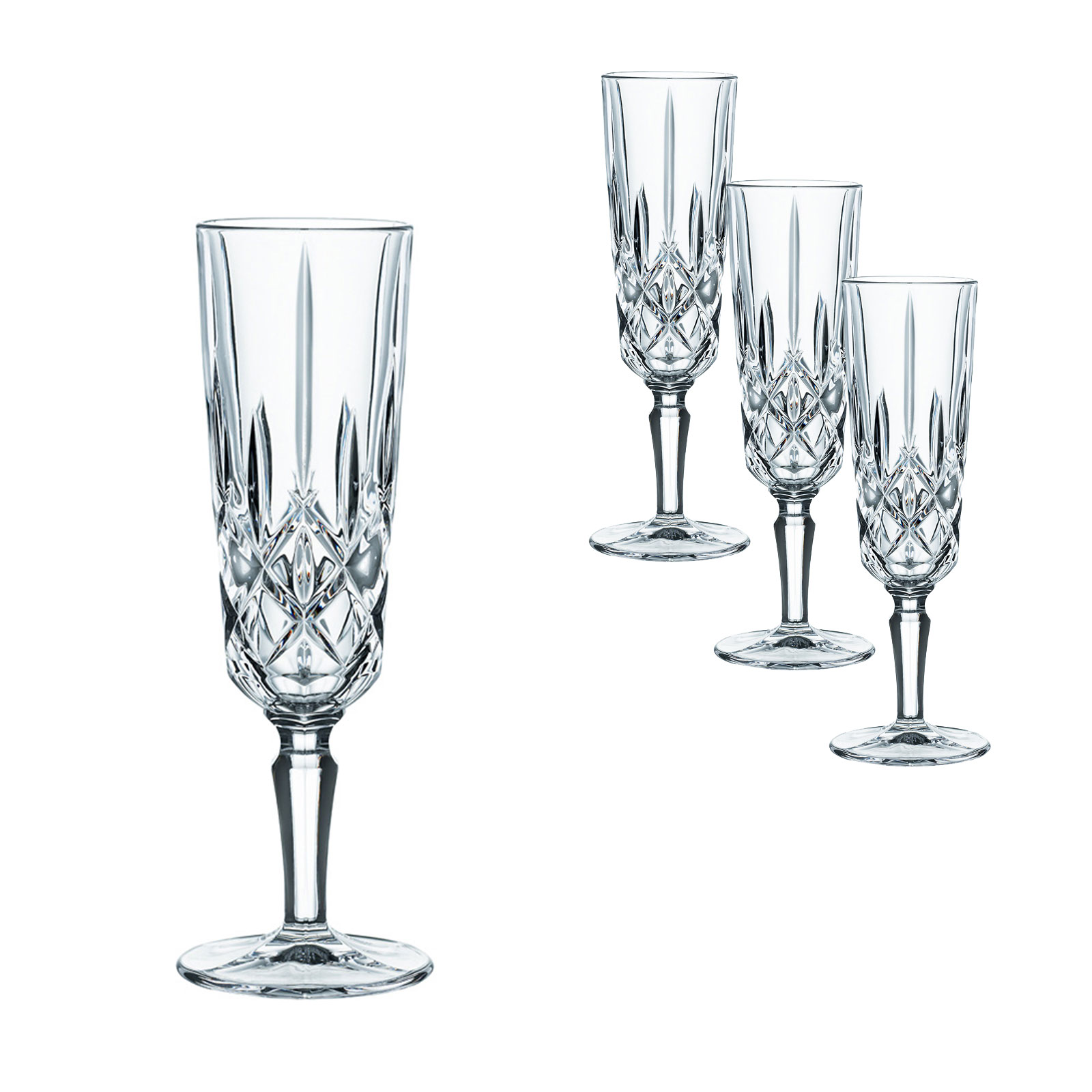Nachtmann Champagnerglas Noblesse 4er Set