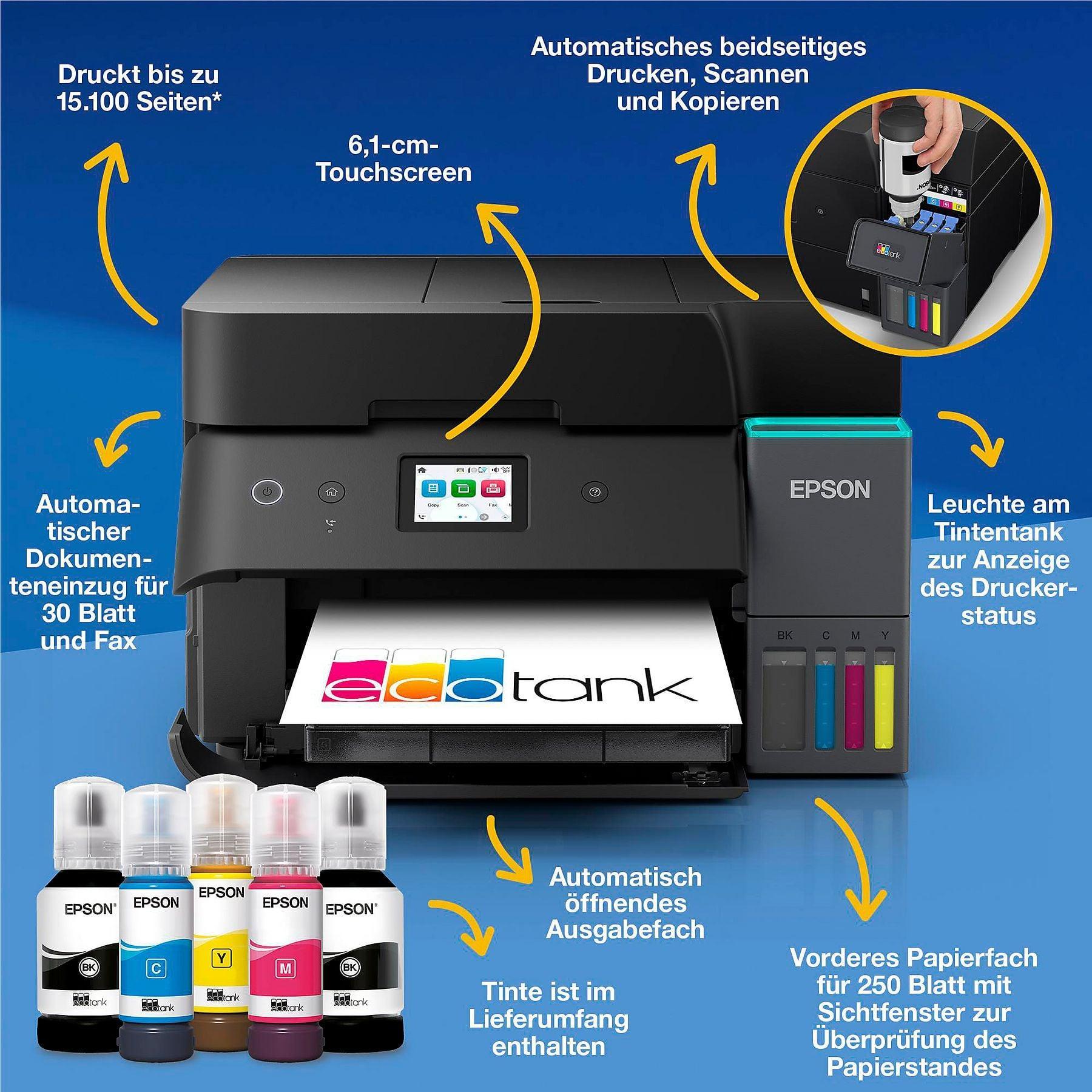 Epson EcoTank ET-4951, Schwarz Multifunktionsdrucker