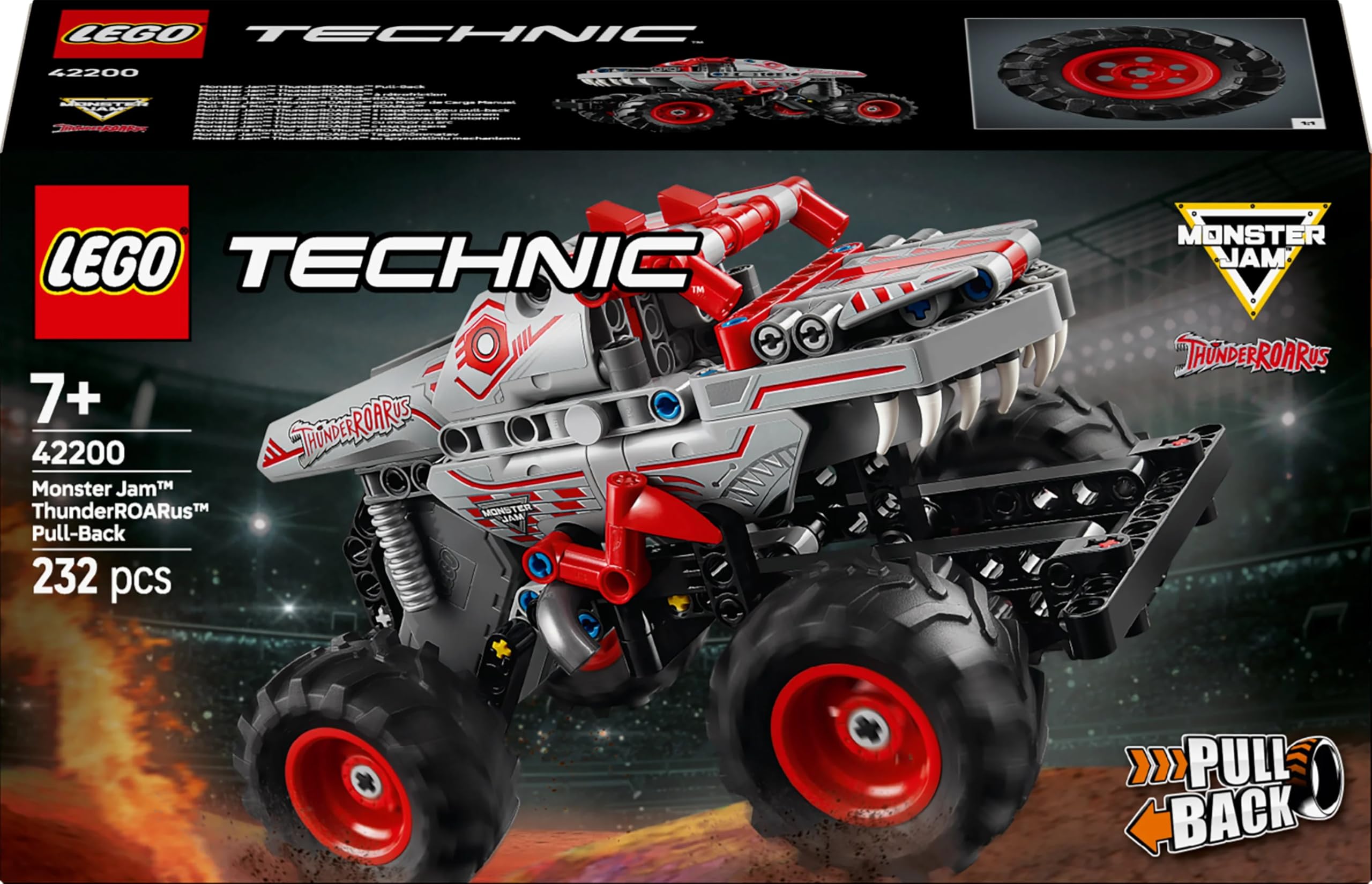 LEGO Technic Monster Jam ThunderROARus, Spielzeug-Monstertruck