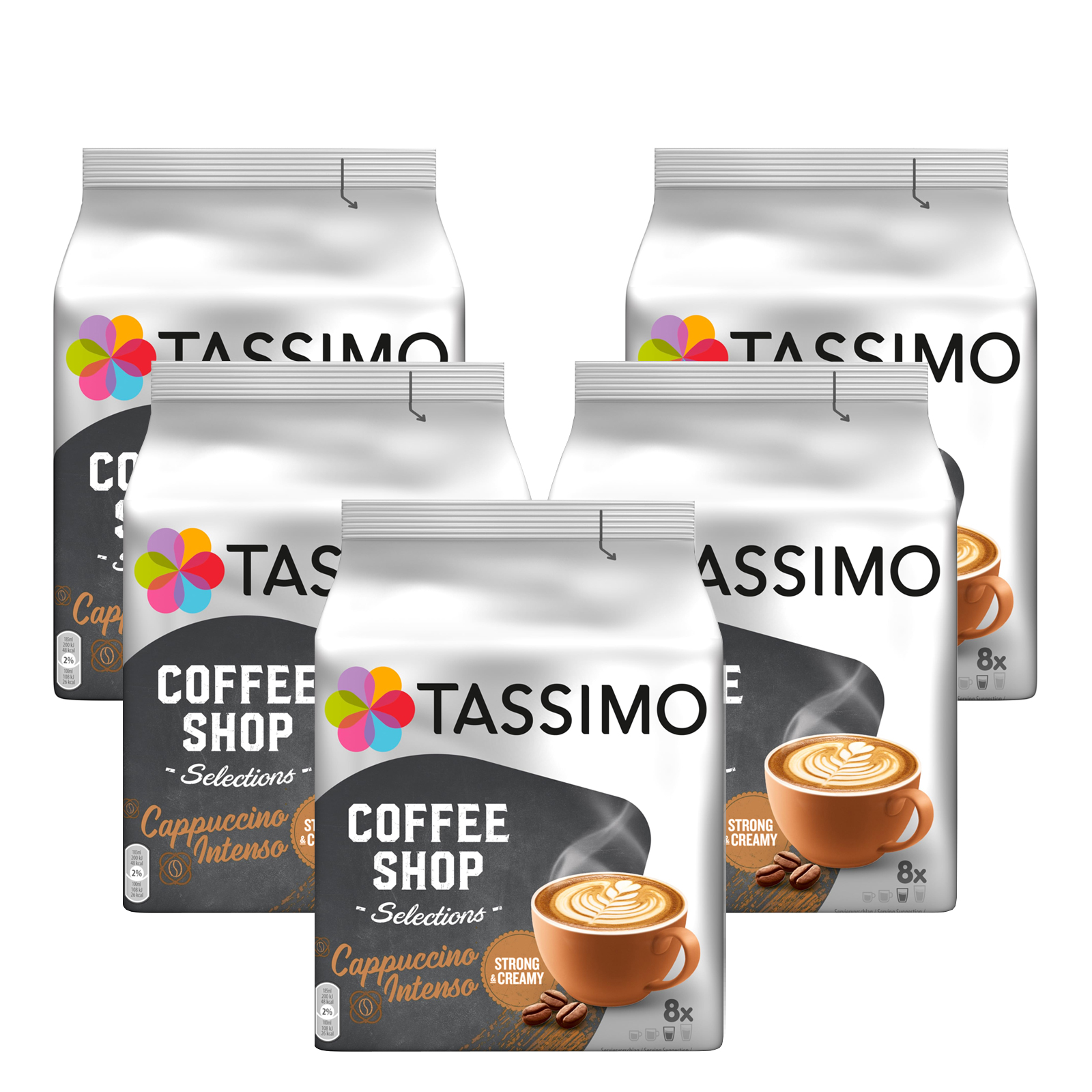 TASSIMO Kapseln Coffee Shop 5x Selections Cappuccino Intenso