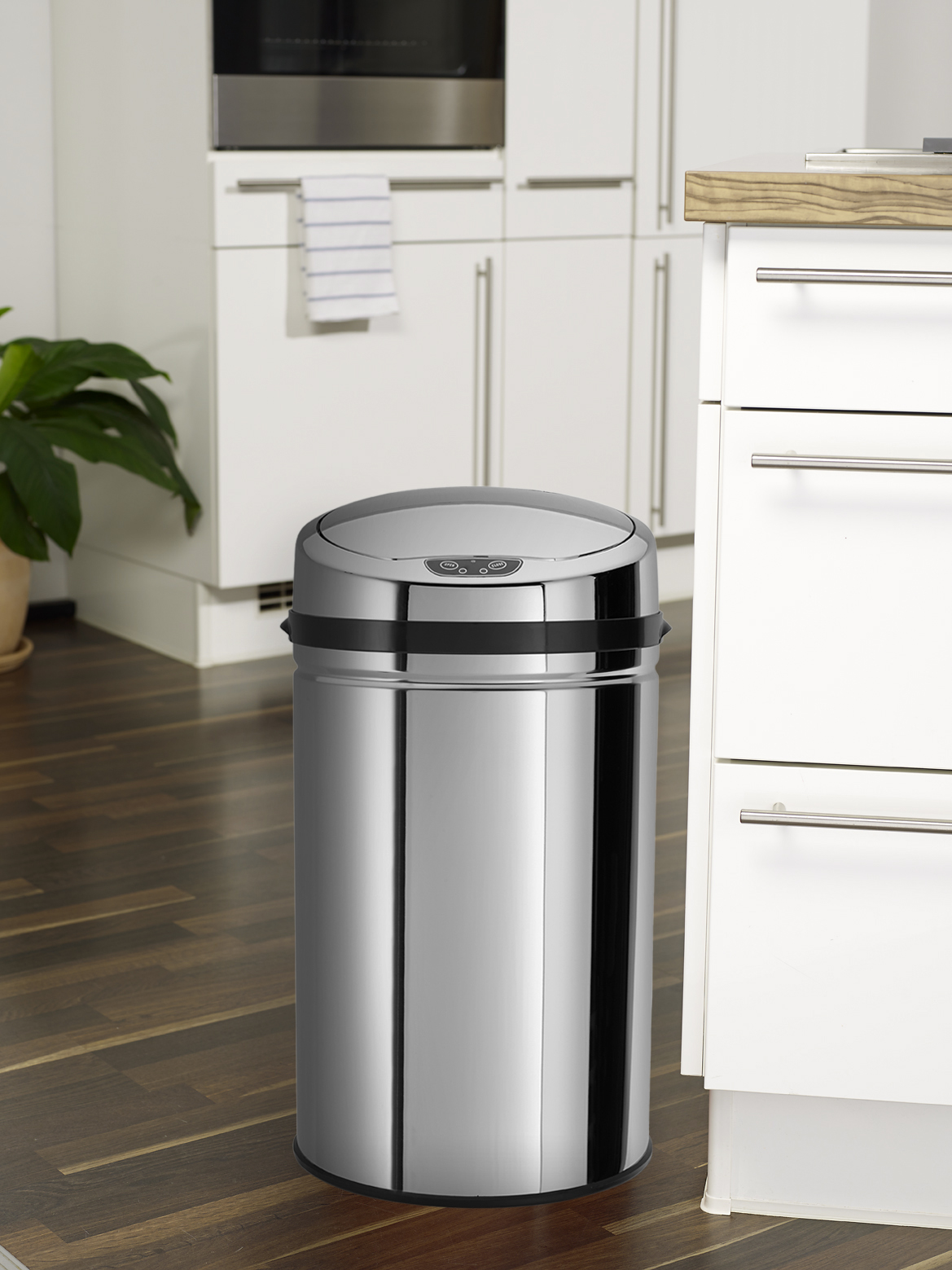 Echtwerk Abfalleimer mit Sensor 30L - Inox