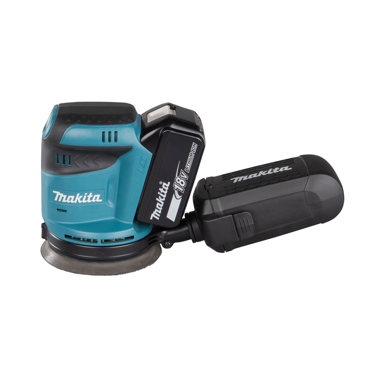 Makita Akku-Exzenterschleifer 18V (ohne Akku, ohne Ladegerät) DBO180Z Makita Akku-Exzenterschleifer 18V (ohne Akku, ohne Ladegerät) DBO180Z