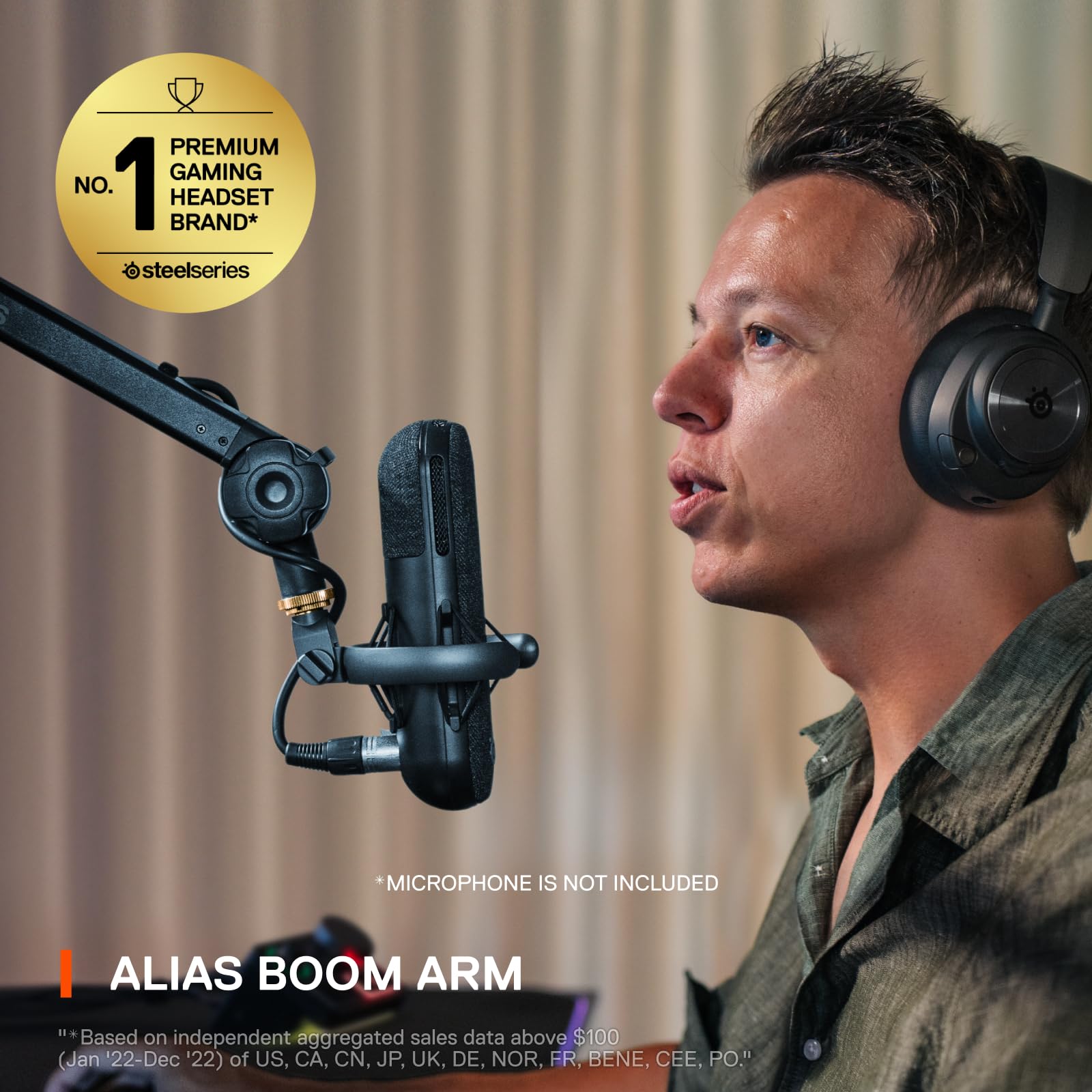 SteelSeries Alias Pro Kit – XLR-Mikrofon + Stream-Mixer