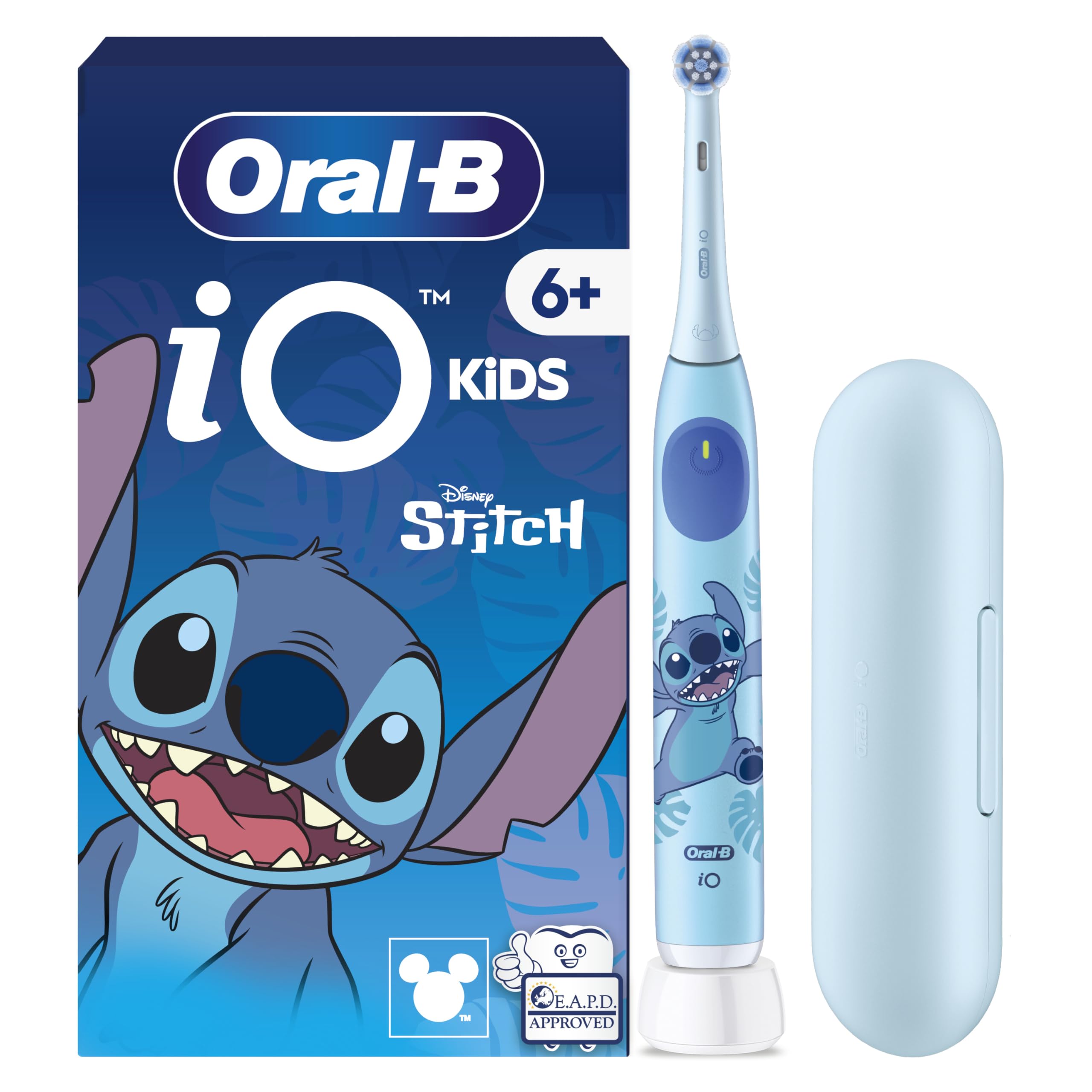 Oral-B iO Kids 6+ Disney Stitch Elektrische Zahnbürste für Kinder