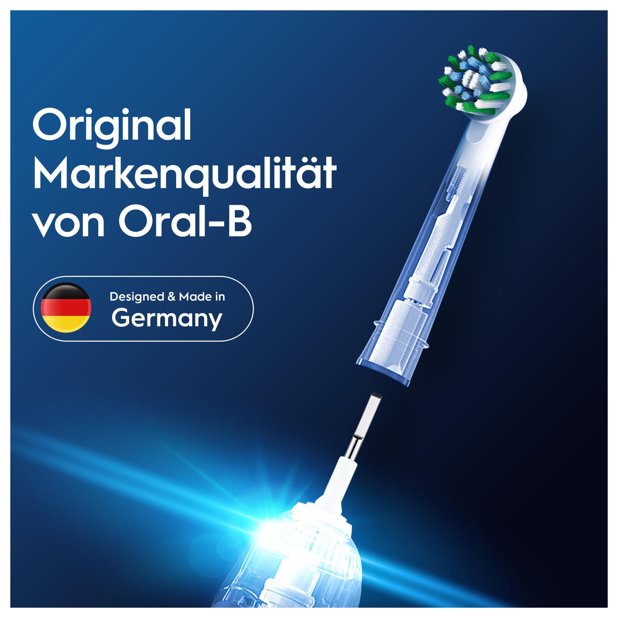 Oral-B Pro CrossAction 4 Stück weiß Aufsteckbürsten