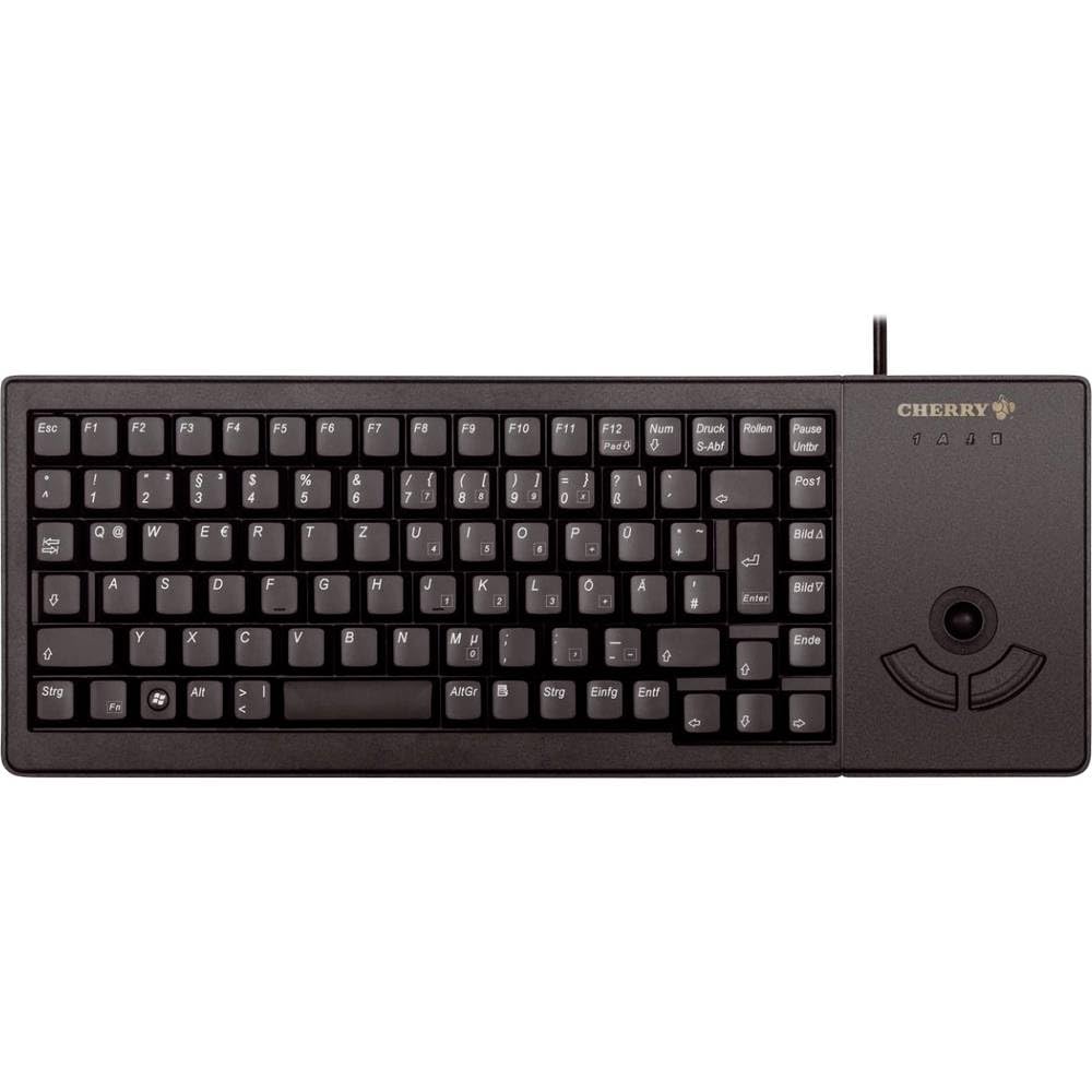 CHERRY G84-5400 XS, Kompakte Tastatur mit Trackball