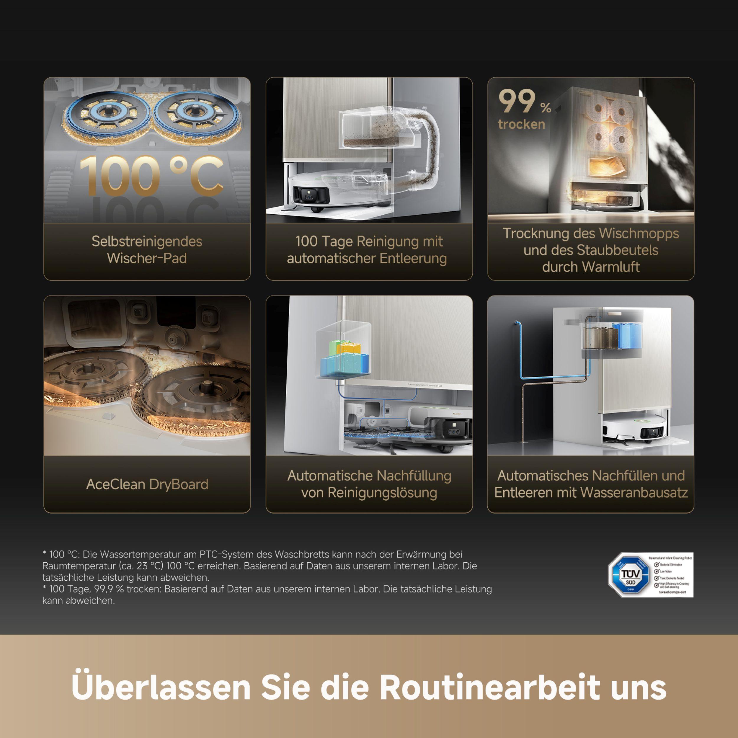 dreame Matrix10 Ultra Saugroboter mit Wischfunktion