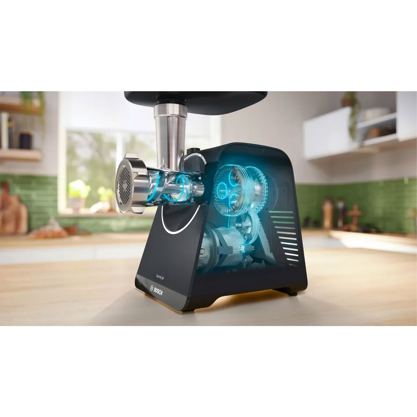 Bosch Serie 4 MFWS450B Fleischwolf 500 W Schwarz