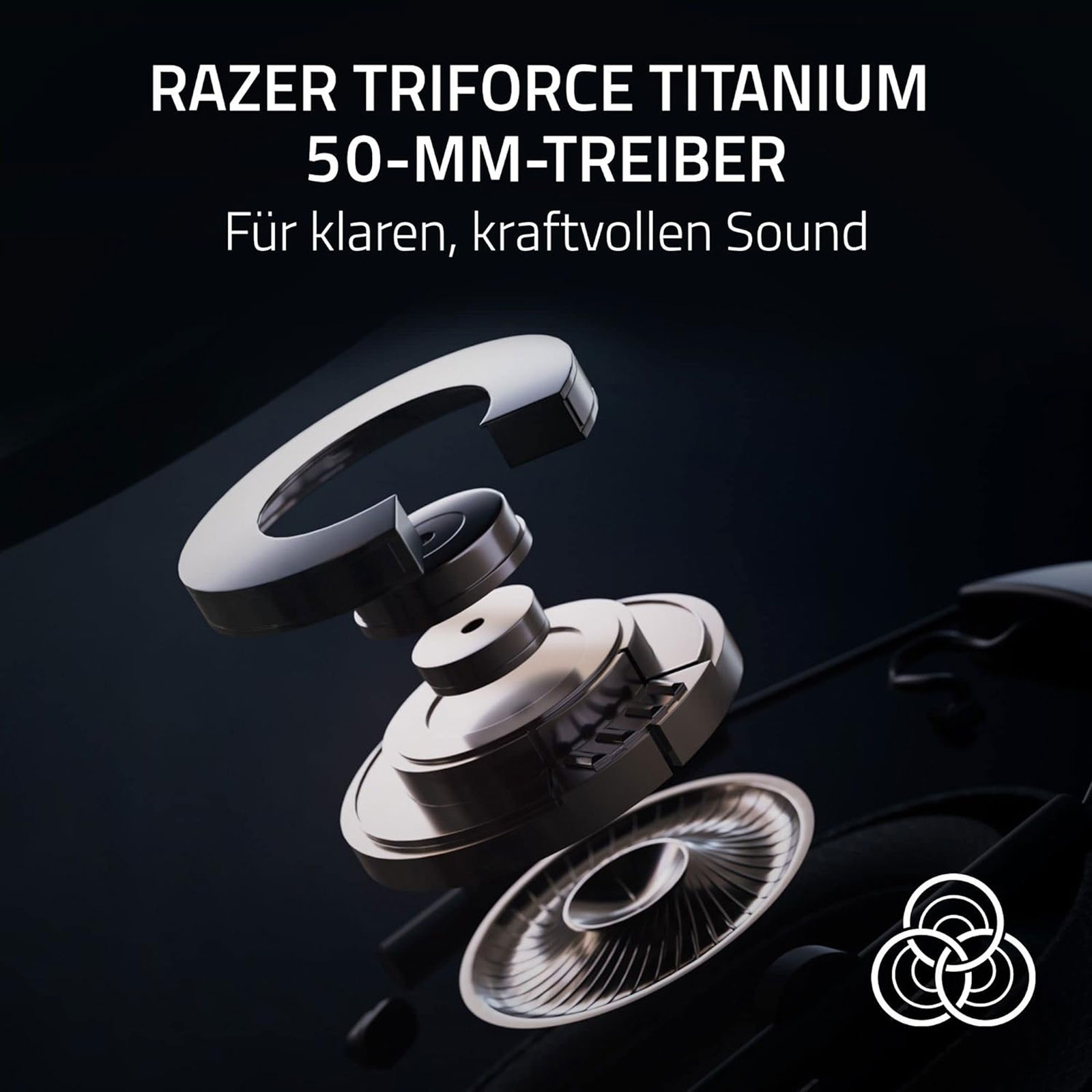 RAZER BlackShark V2 Pro Gaming-Headset für PlayStation, Schwarz