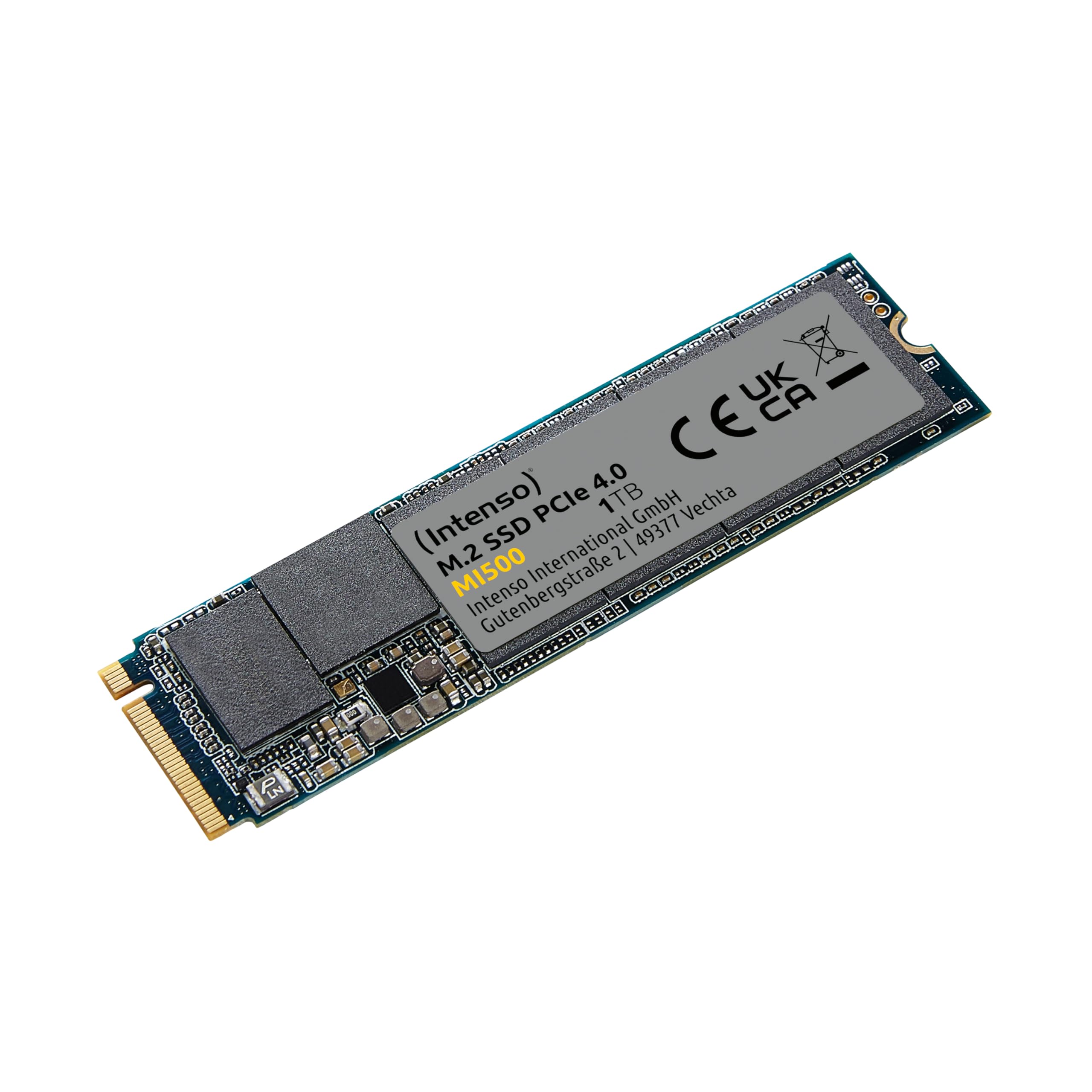 Intenso MI500 1 TB NVMe SSD, M.2 Interne SSD