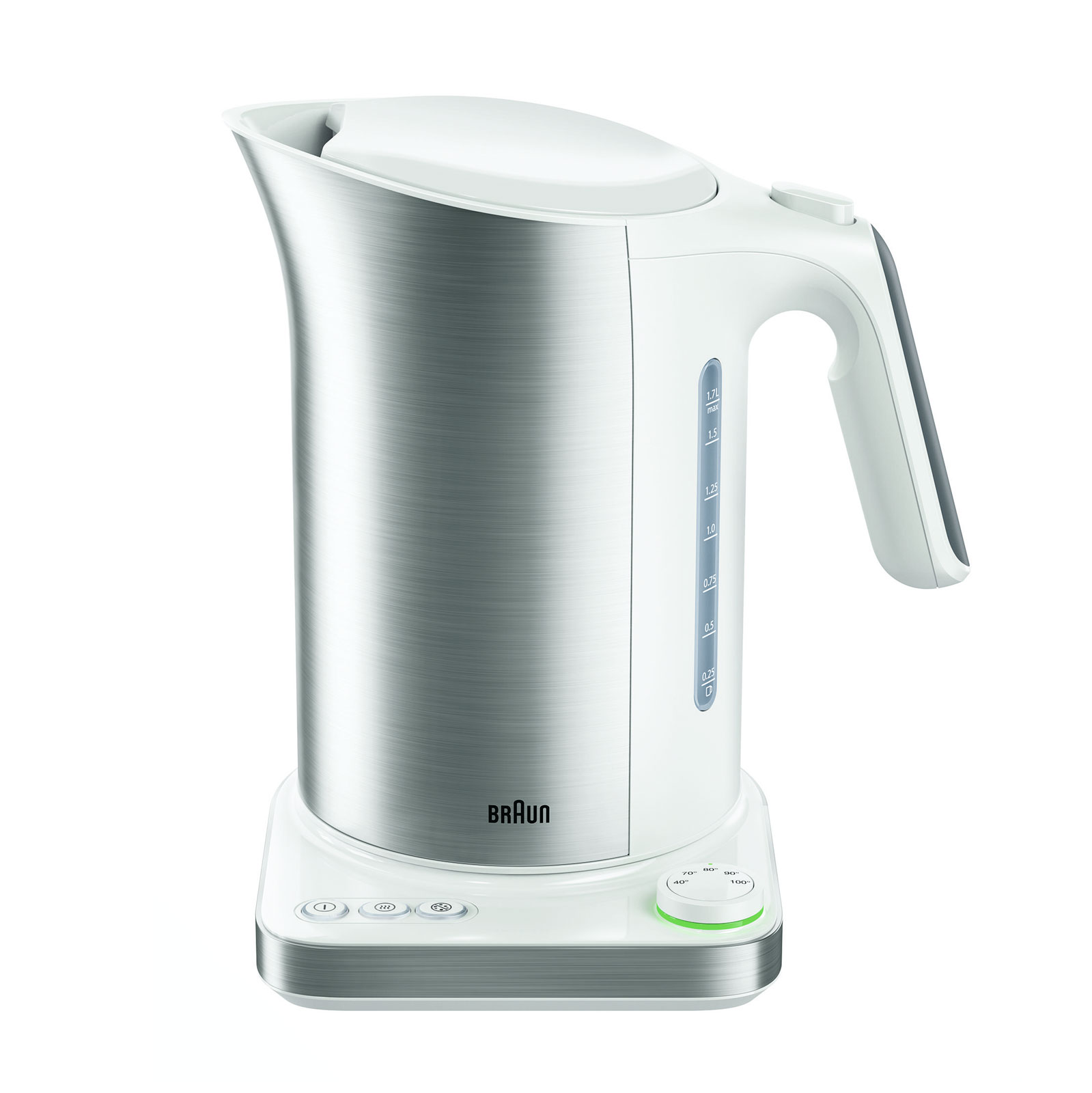 BRAUN WK 5115 BK-Wasserkocher 1,7L mit Temperatureinstellung