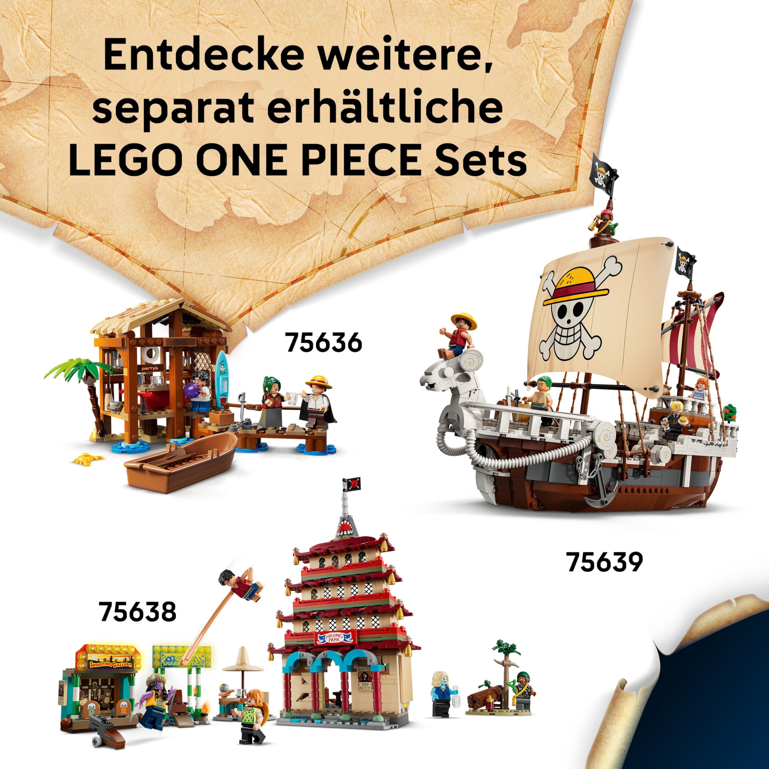 LEGO ONE Piece Zirkuszelt von Buggy dem Clown 75637