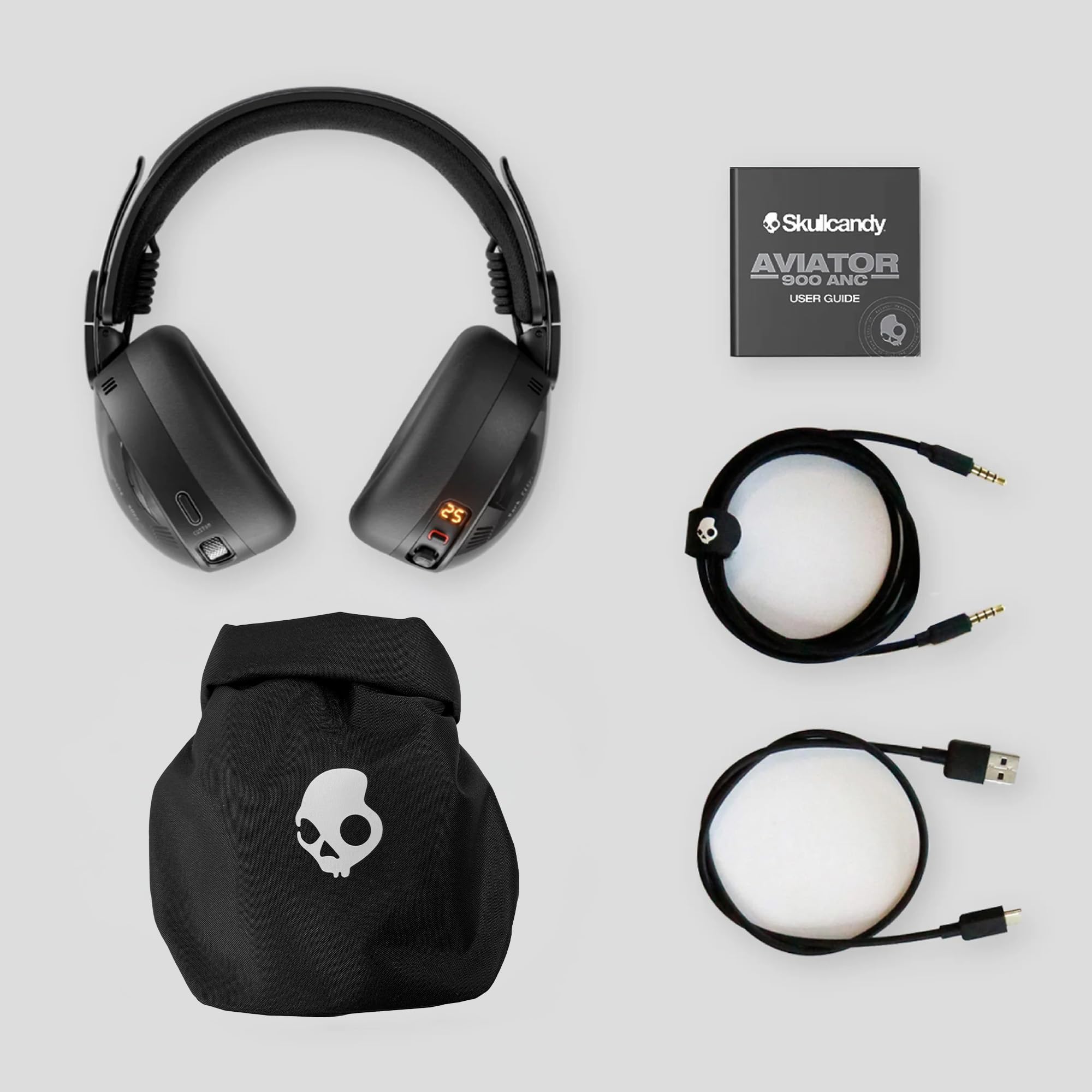 Skullcandy Aviator 900 ANC kabelloser Over-Ear-Bluetooth-Kopfhörer