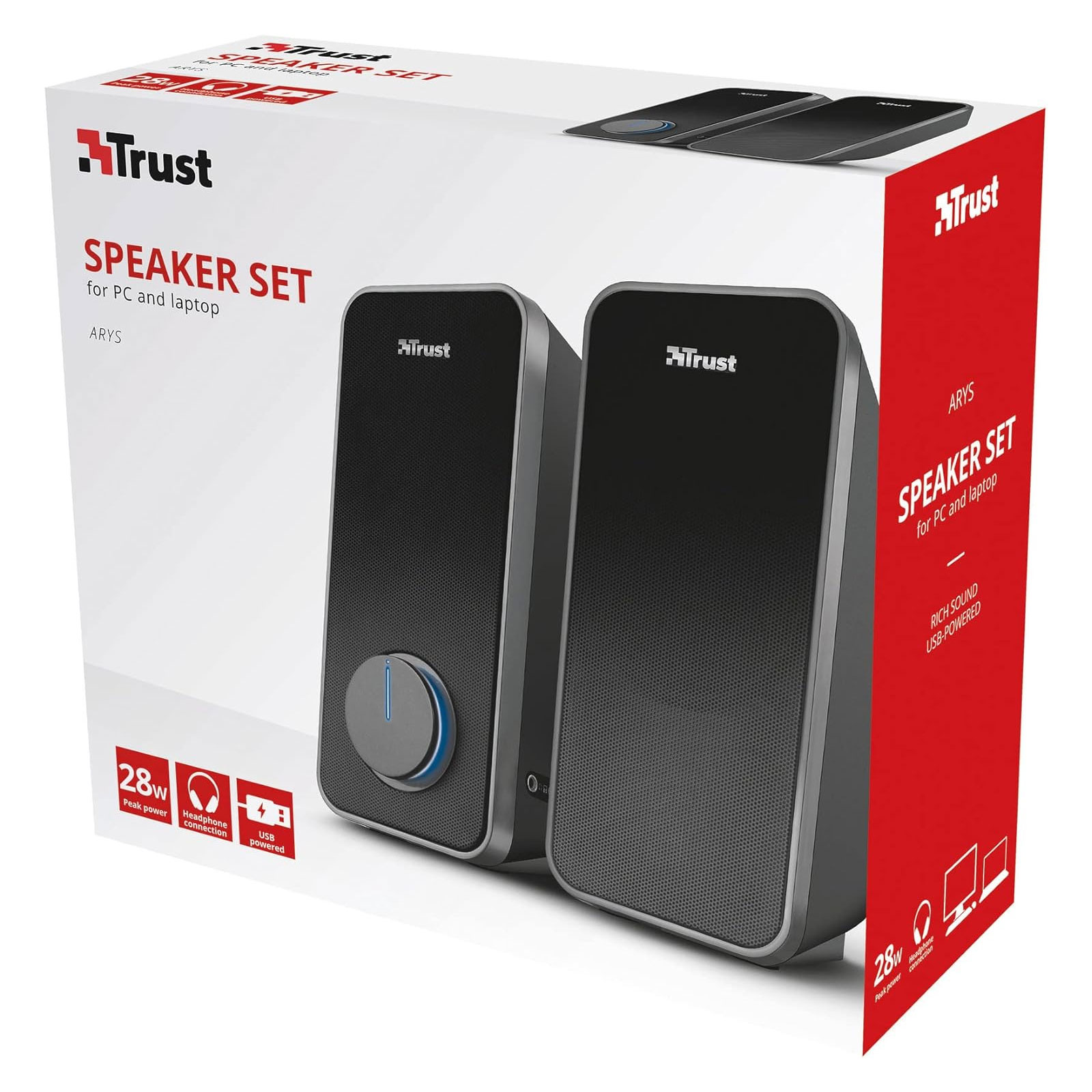 TRUST Arys 2.0 Speaker Set