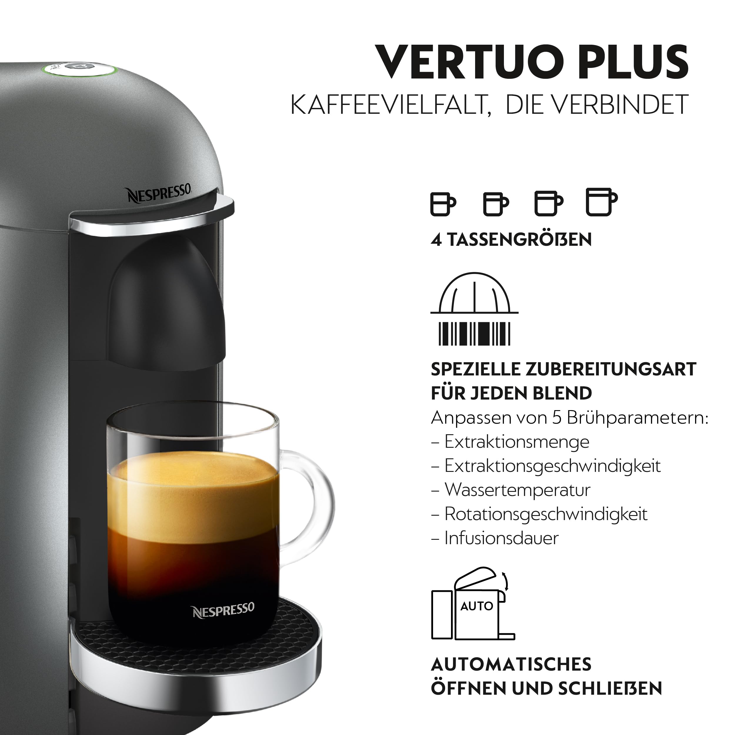KRU XN900T10 NESPRESSO VERTUO TITAN