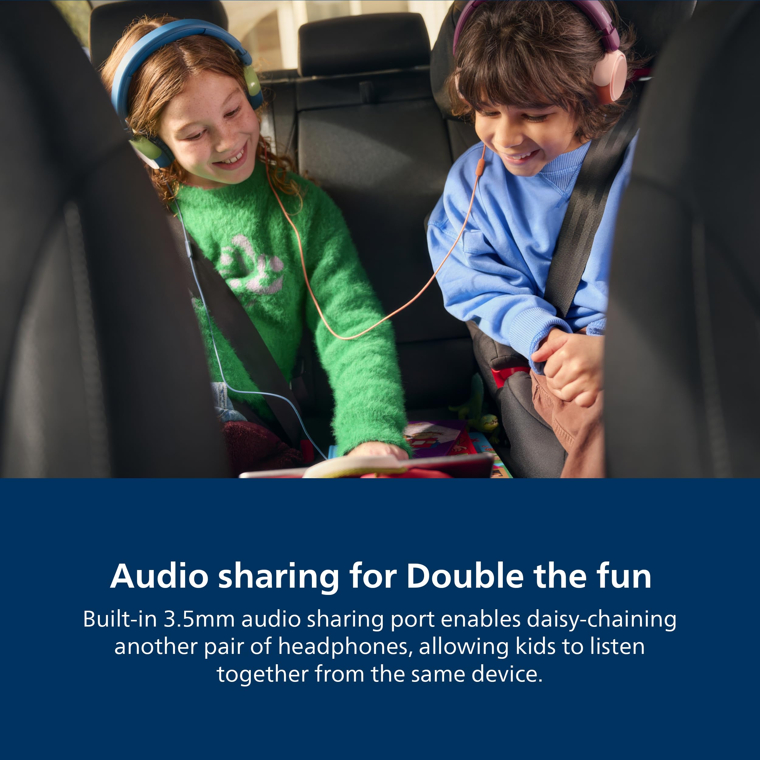 Philips On-Ear Kopfhörer TAK2000MP/00 magenta violett