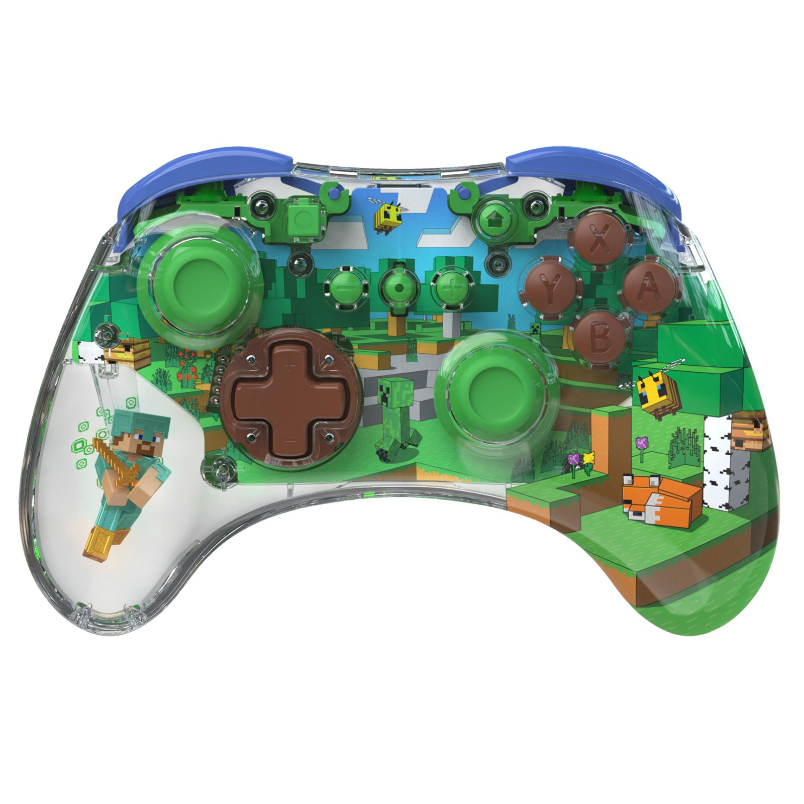 PDP REALMz™ Wireless Controller: Minecraft Forest Biome