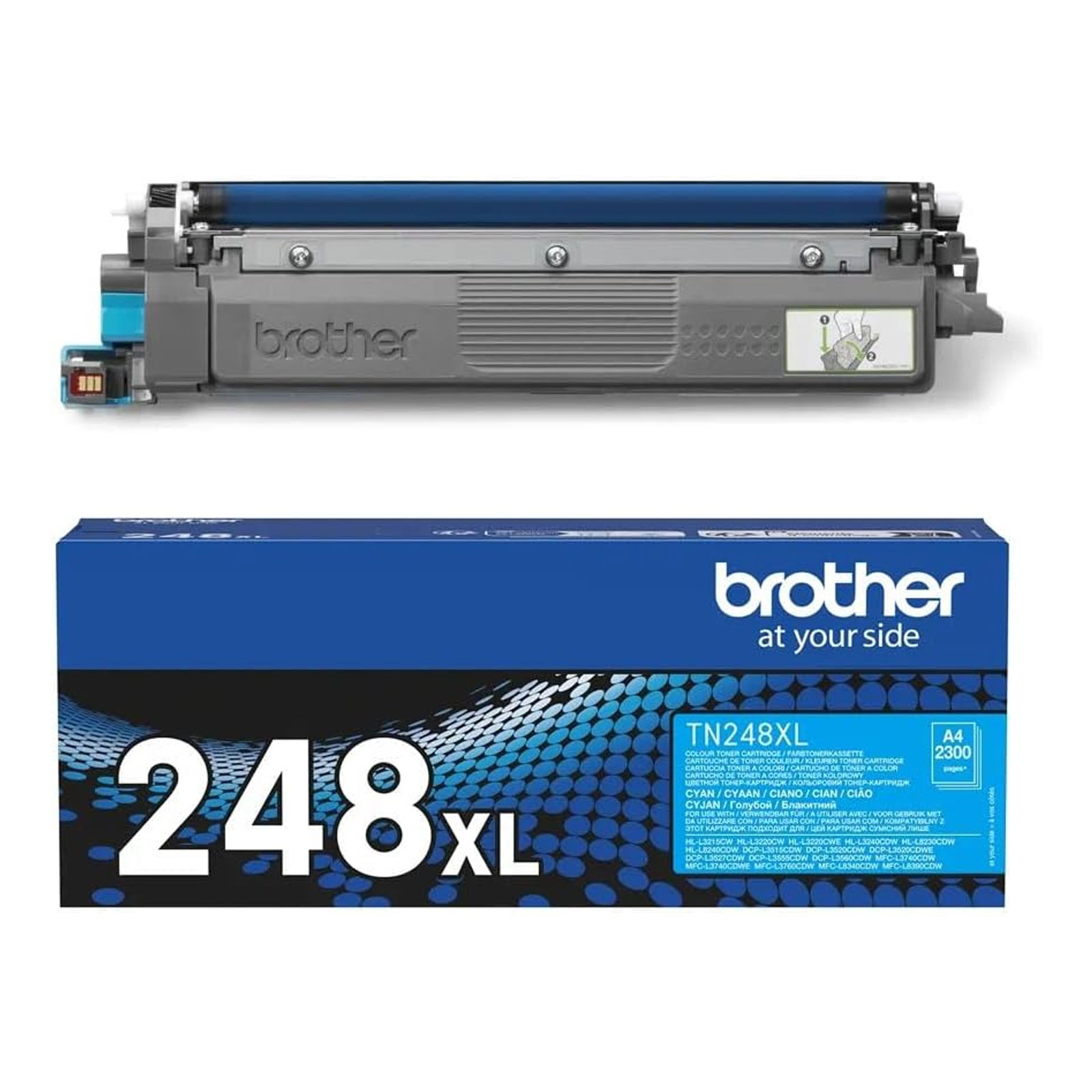 BROTHER TN-248XLC Toner, Cyan