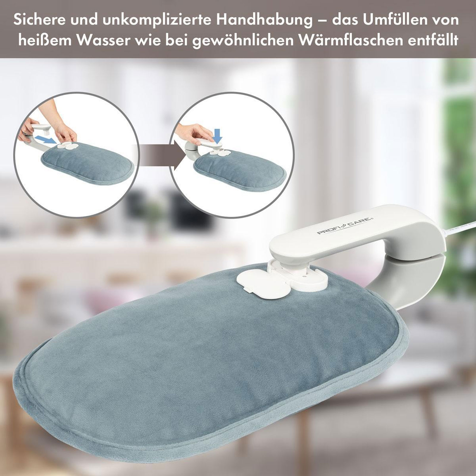 ProfiCare elektrische Wärmflasche PC-EWF 3105