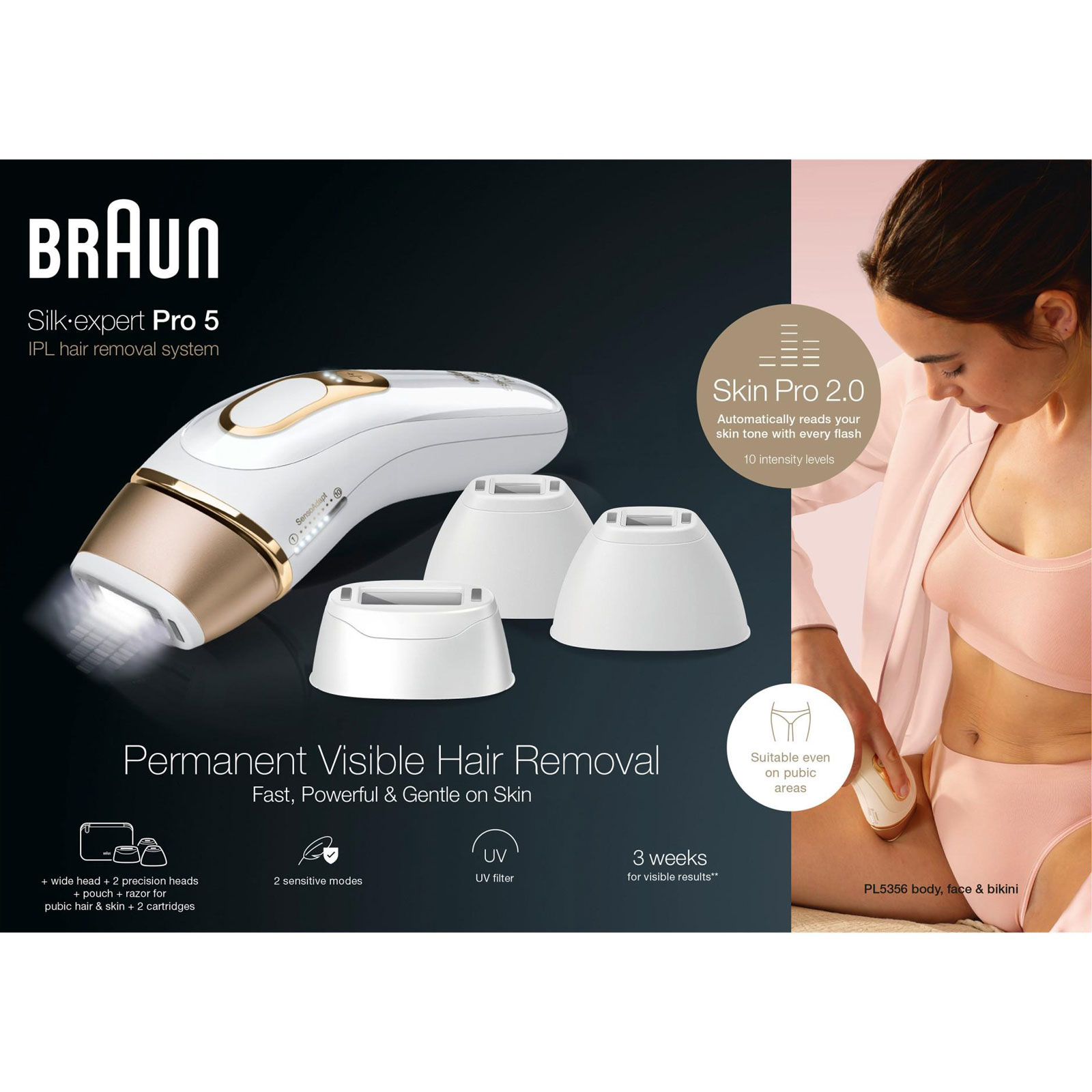 Braun IPL Haarentferner IPL Silk·expert Pro 5 PL5356