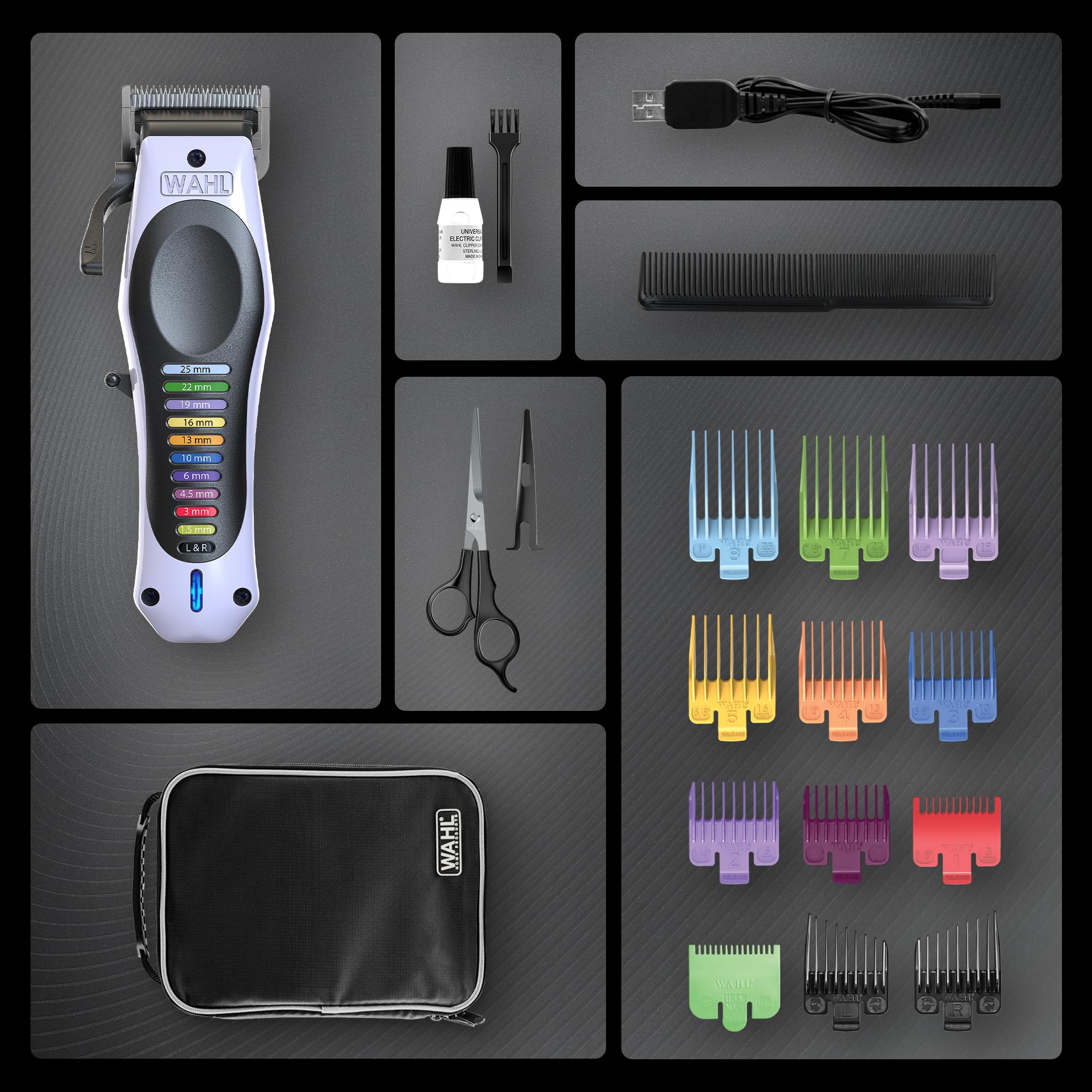 Wahl 3028048 Color Pro Cordless Lithium Haarschneider