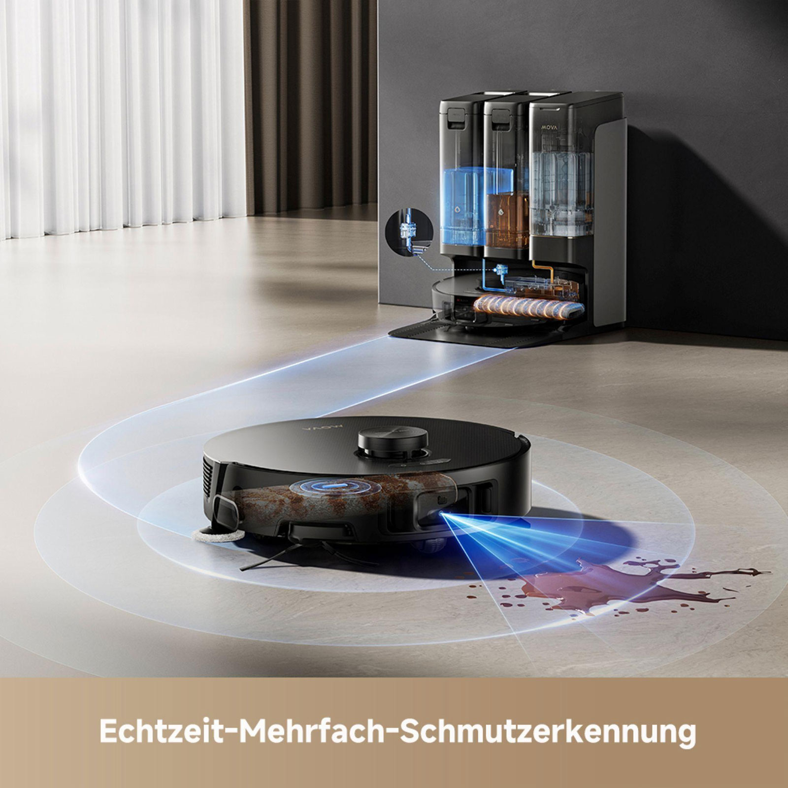 dreame Mova Z50 Ultra Saugroboter mit Wischfunktion