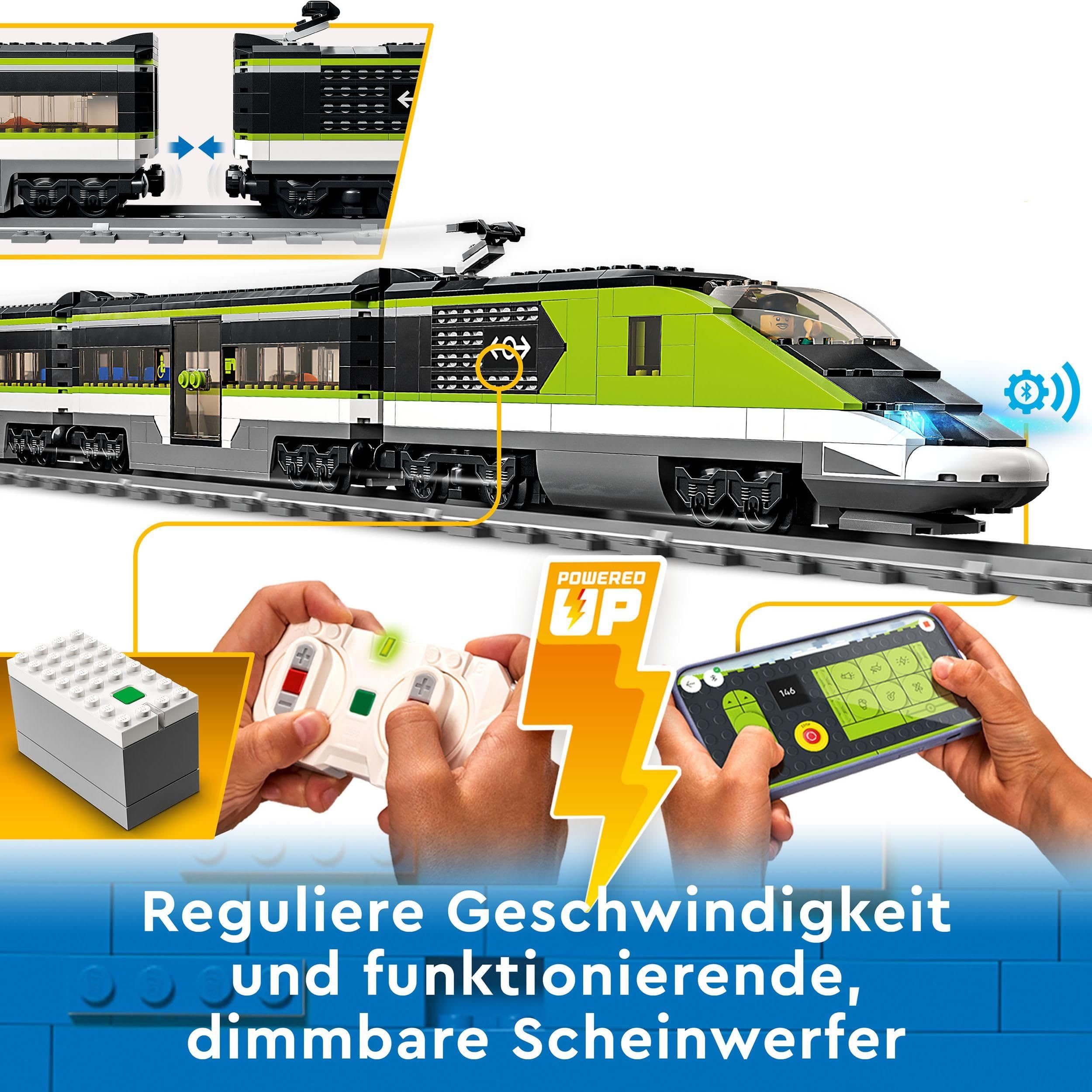 LEGO City Trains - Personen-Schnellzug -Ferngesteuertem Zug 60337