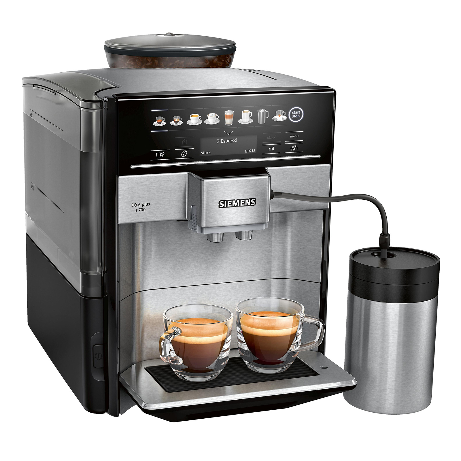 Siemens TE657M03DE Kaffeevollautomat + Nestle Starbucks Pike Place Roast Ganze Bohne 200g