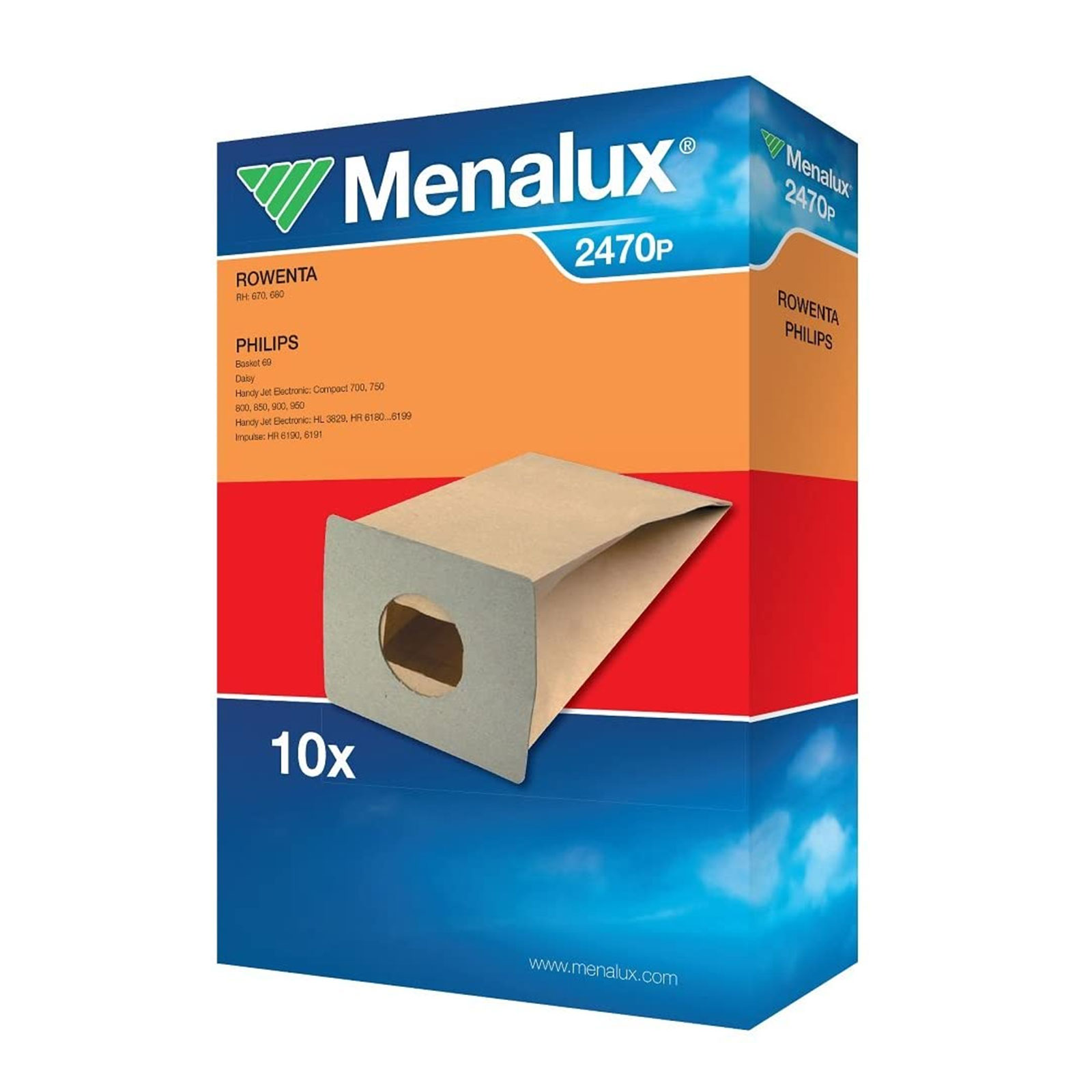 Menalux 2470P Staubsaugerbeutel Menalux 2470P Staubsaugerbeutel