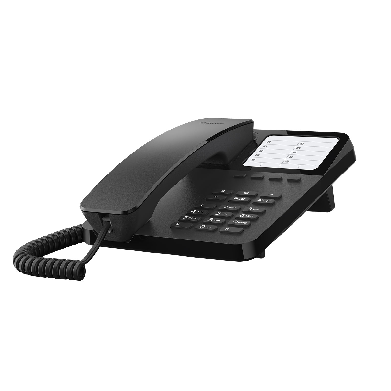 GIGASET DESK 400, Weiß Schnurgebundenes-Telefon