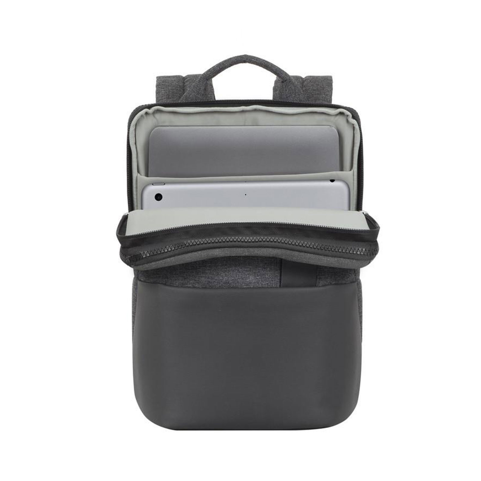 Rivacase 8825 Business-Rucksack Lantau 13,3", black mélange (Passend für MacBook Pro 13 Zoll und Ultrabook 13,3 Zoll)