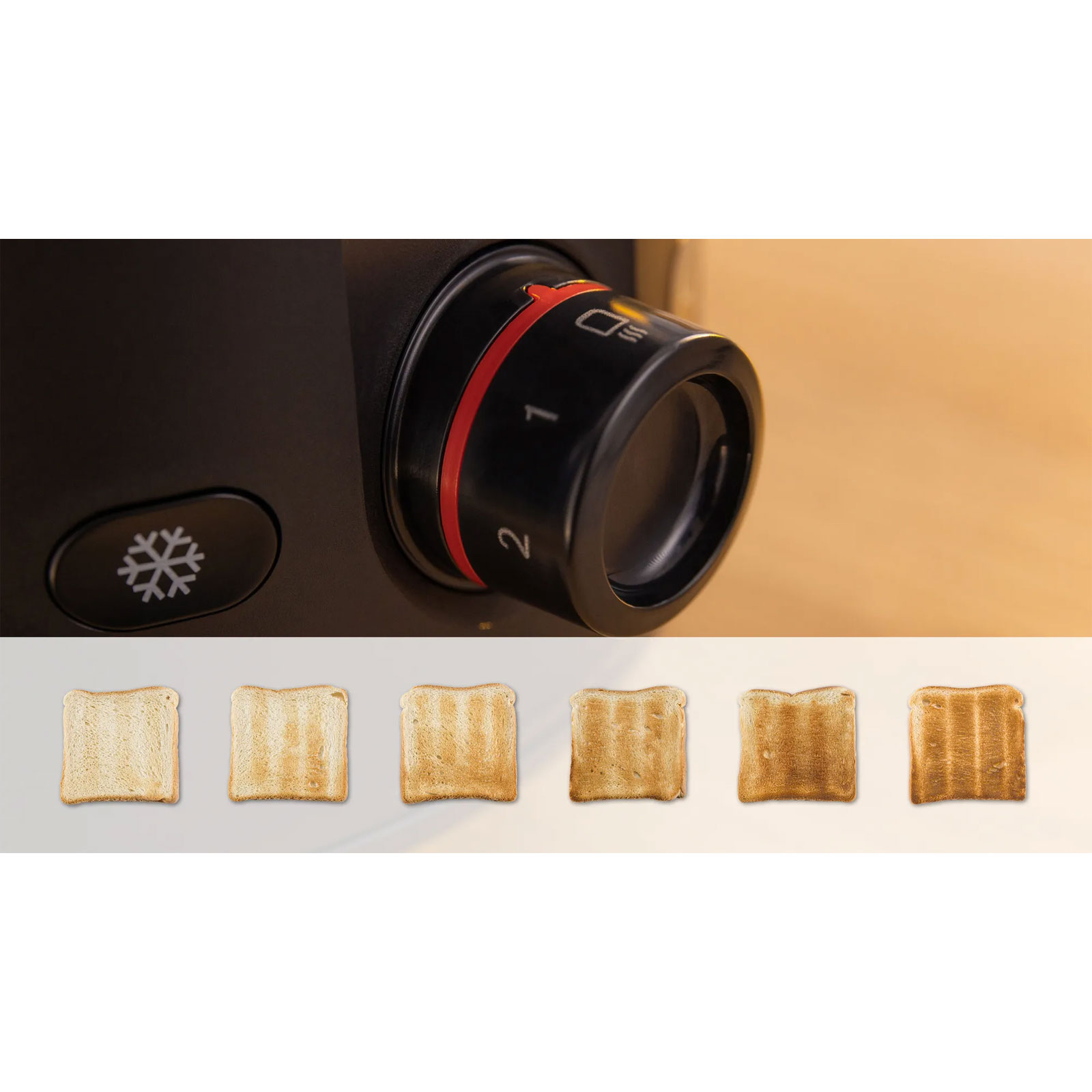 Bosch TAT2M123 Toaster Kompakt MyMoment 2 Scheiben 950 Watt