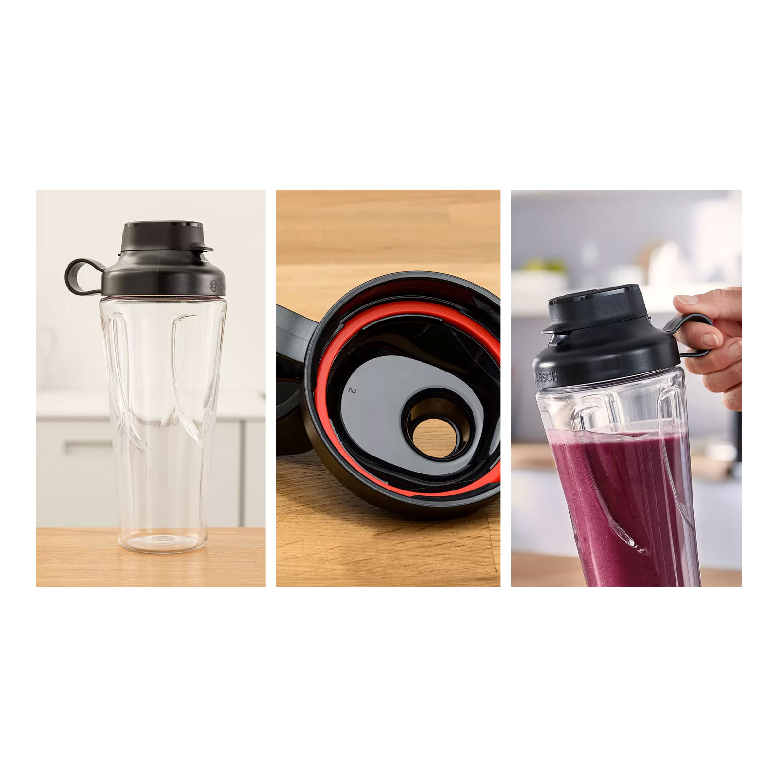 Bosch Standmixer, VitaPower Serie | 2, 450 W, Edelstahl MMB2111M