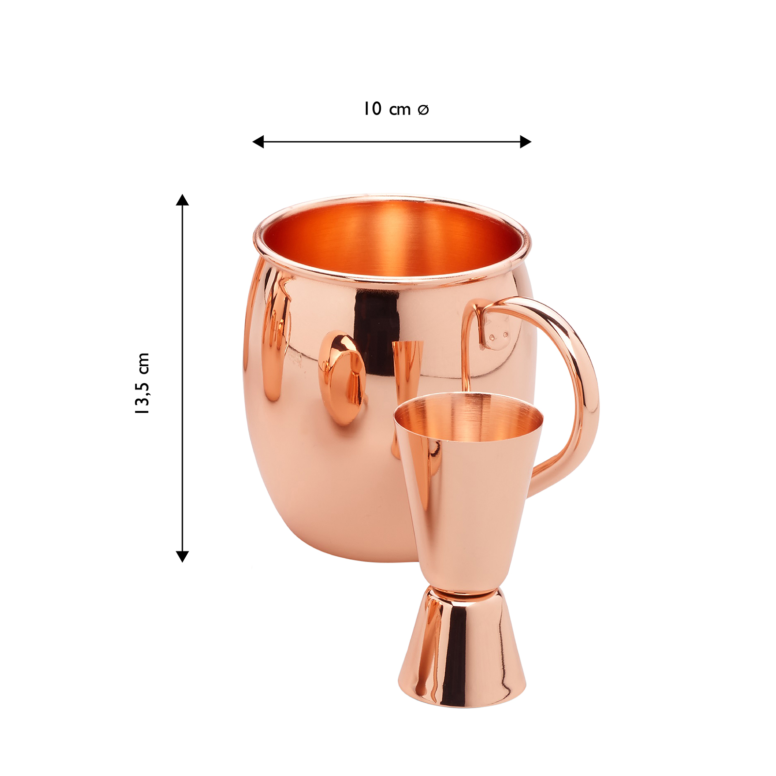 Echtwerk EW-MM-1714G MOSCOW MULE BECHER SET 13tlg MM-1714G