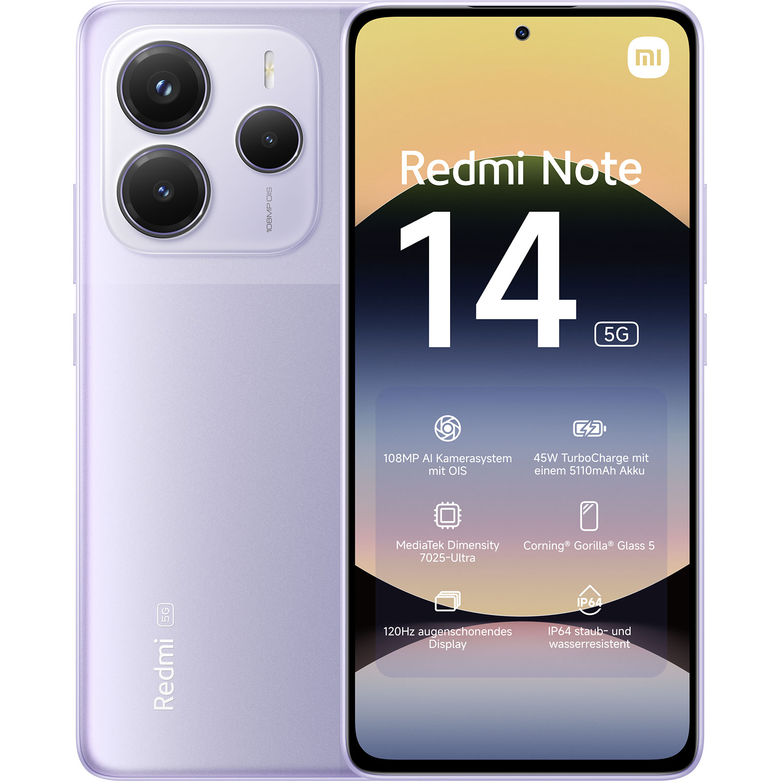 Xiaomi Redmi Note 14 Smartphone Coral Green