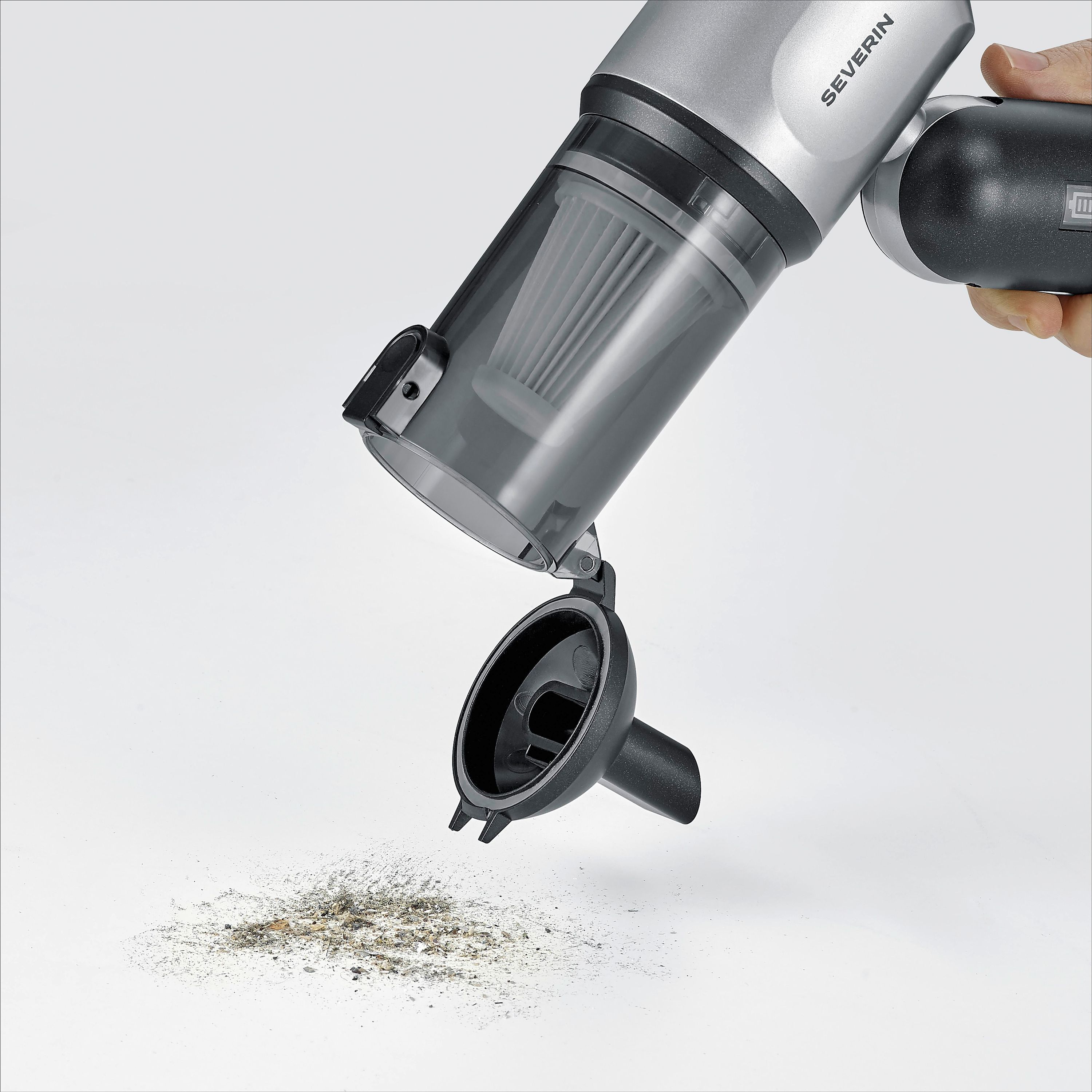 SEVERIN HV 7135 S-Power DuoBoost Akku-Handstaubsauger ohne Stiel