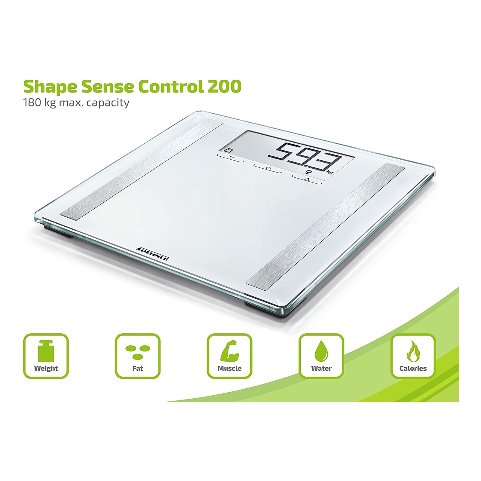 Soehnle 63858 PWD Shape Sense Control 200