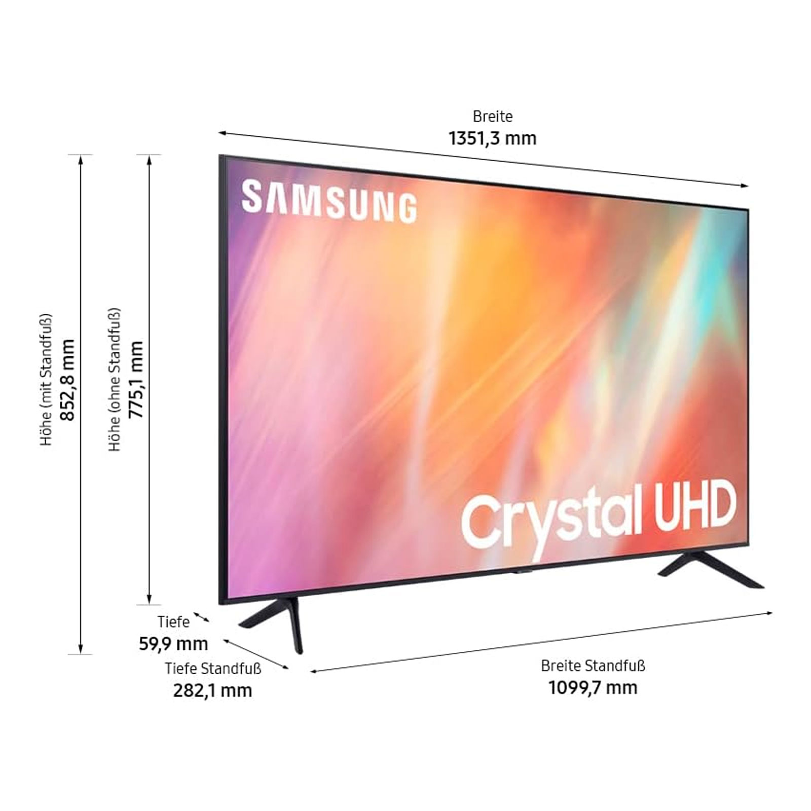Samsung GU60AU7199UXZG Smart TV