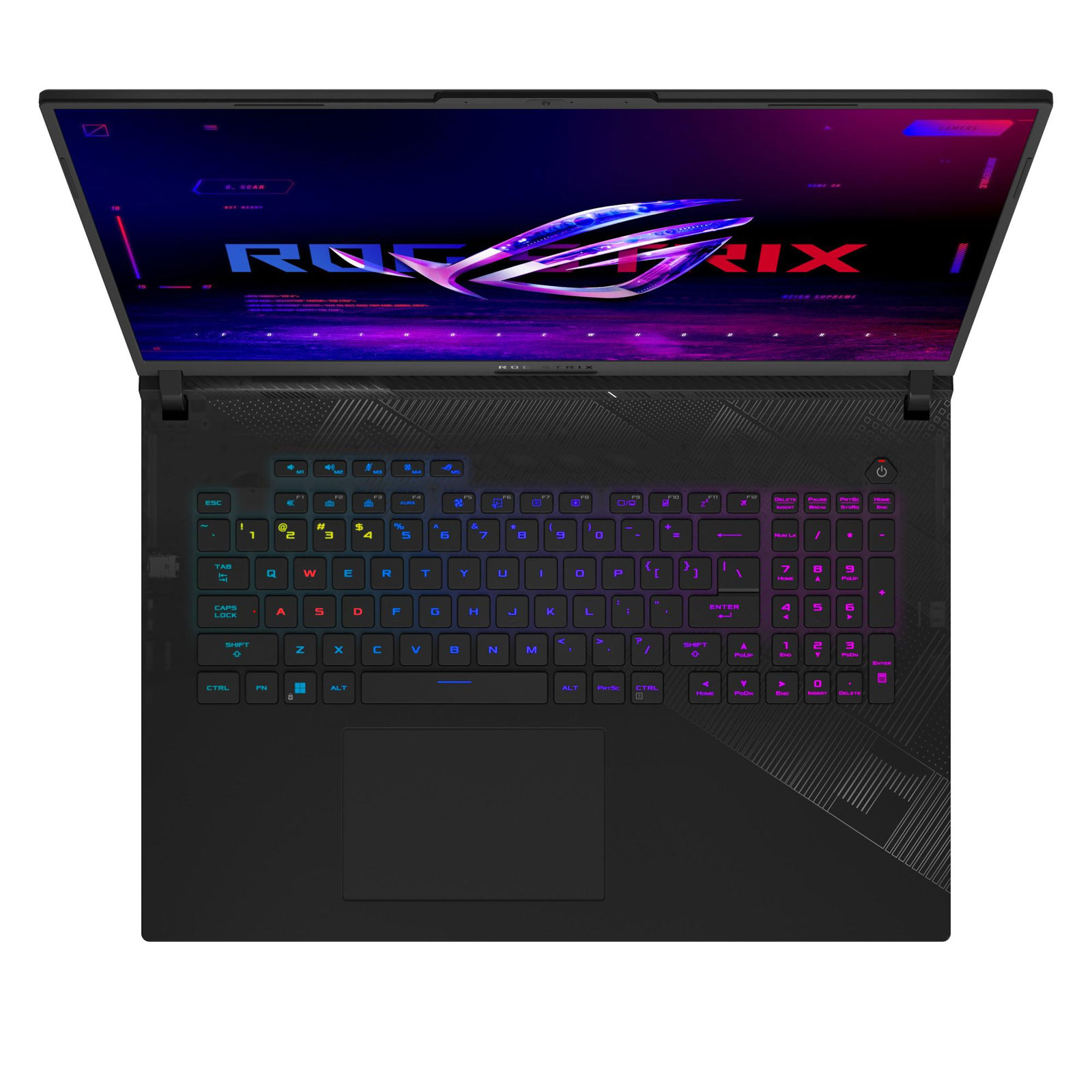 ASUS Gaming-Notebook ROG Strix Scar 18, Schwarz, 18 Zoll, 2.5K, Intel Core i9-14900HX, 32 GB, 2 TB M.2 SSD, RTX 4090 16GB (Mini-LED, 240 Hz, 3 ms, G834JYR-R6019W)