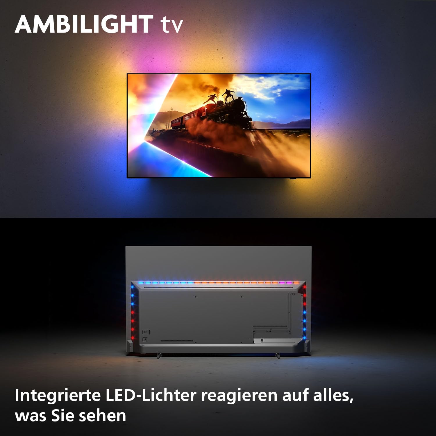 Philips Ambilight 65OLED760 4K OLED Smart TV - 65 Zoll Display