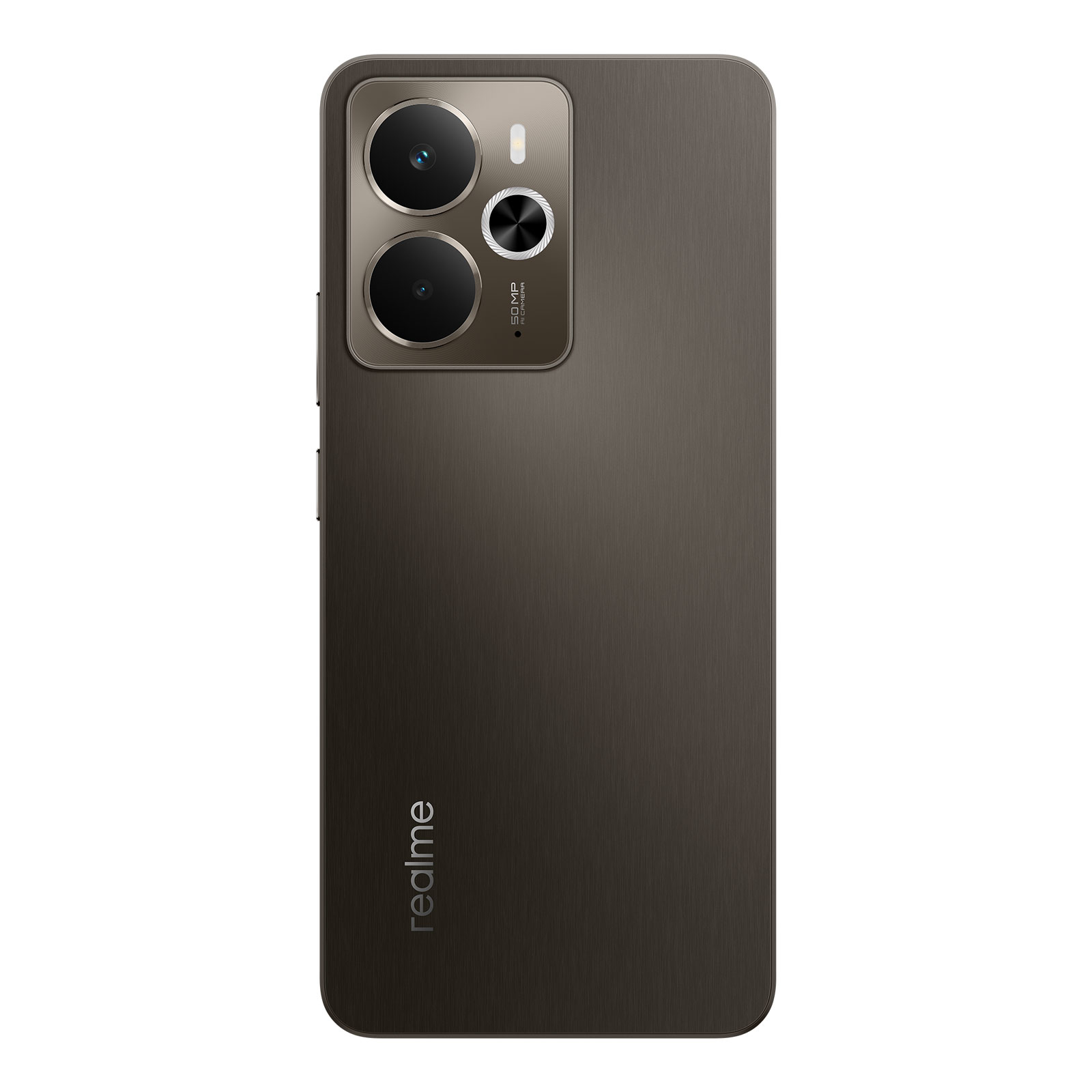 realme 14 5G, 8GB+256GB Storm Titanium Smartphone (6,67 Zoll, 50 MP, 6000-mAh, Octa-Core, Fingerabdrucksensor, braun)