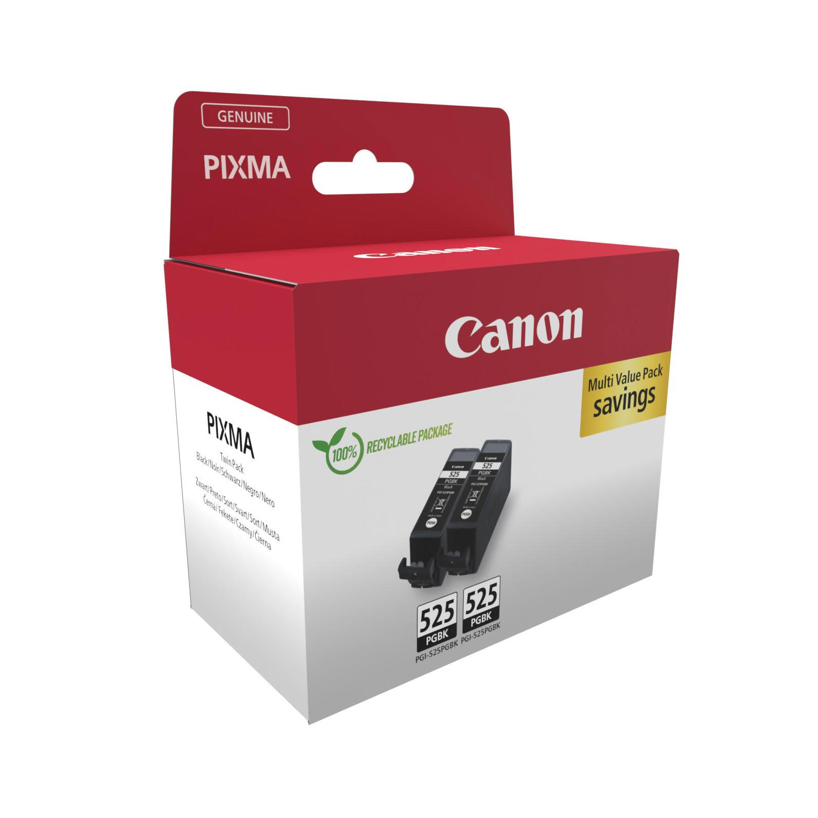 CAN PGI-525BK Twinpack