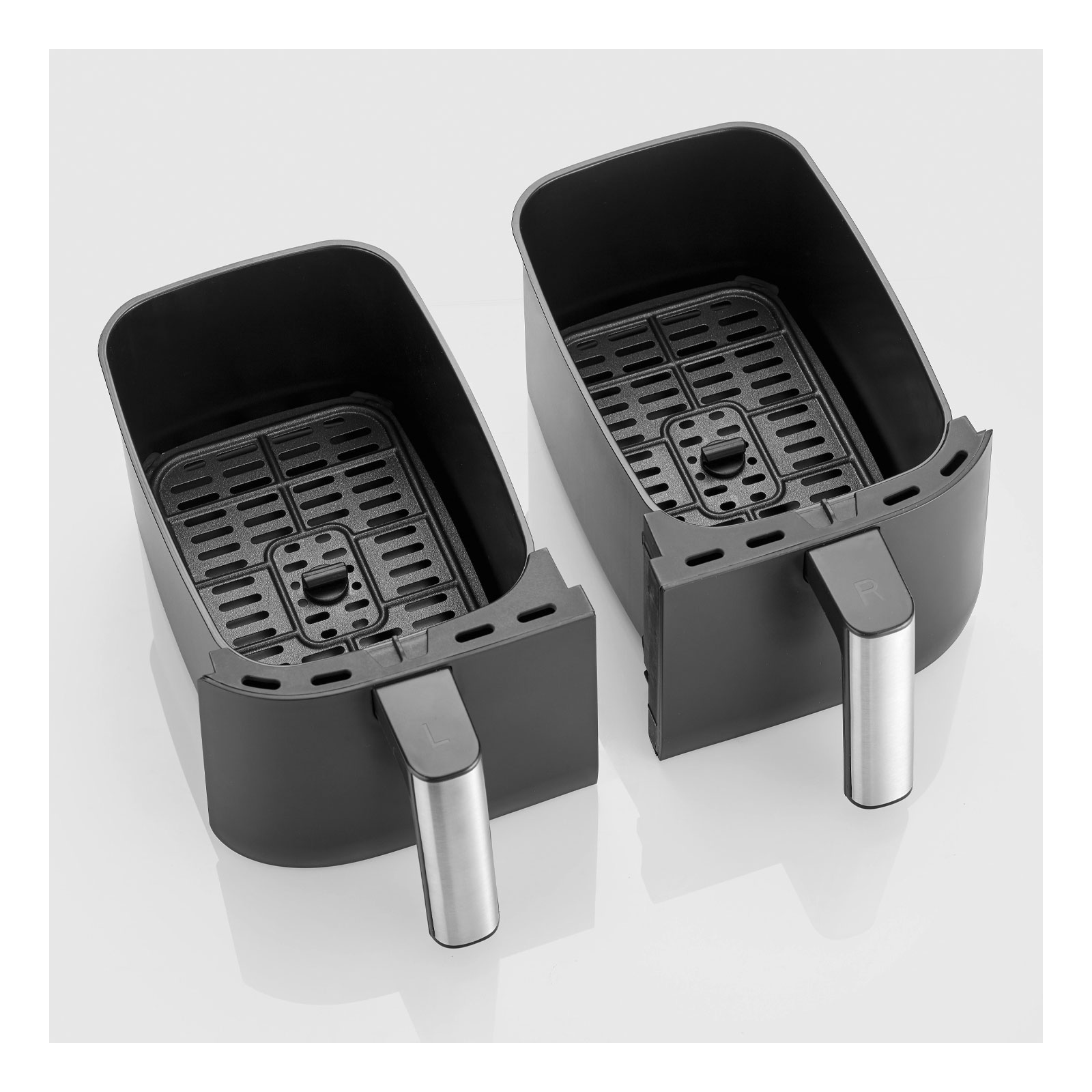 Severin  FR 2453 Doppel-Heißluftfritteuse 2850 Watt, 3,8L