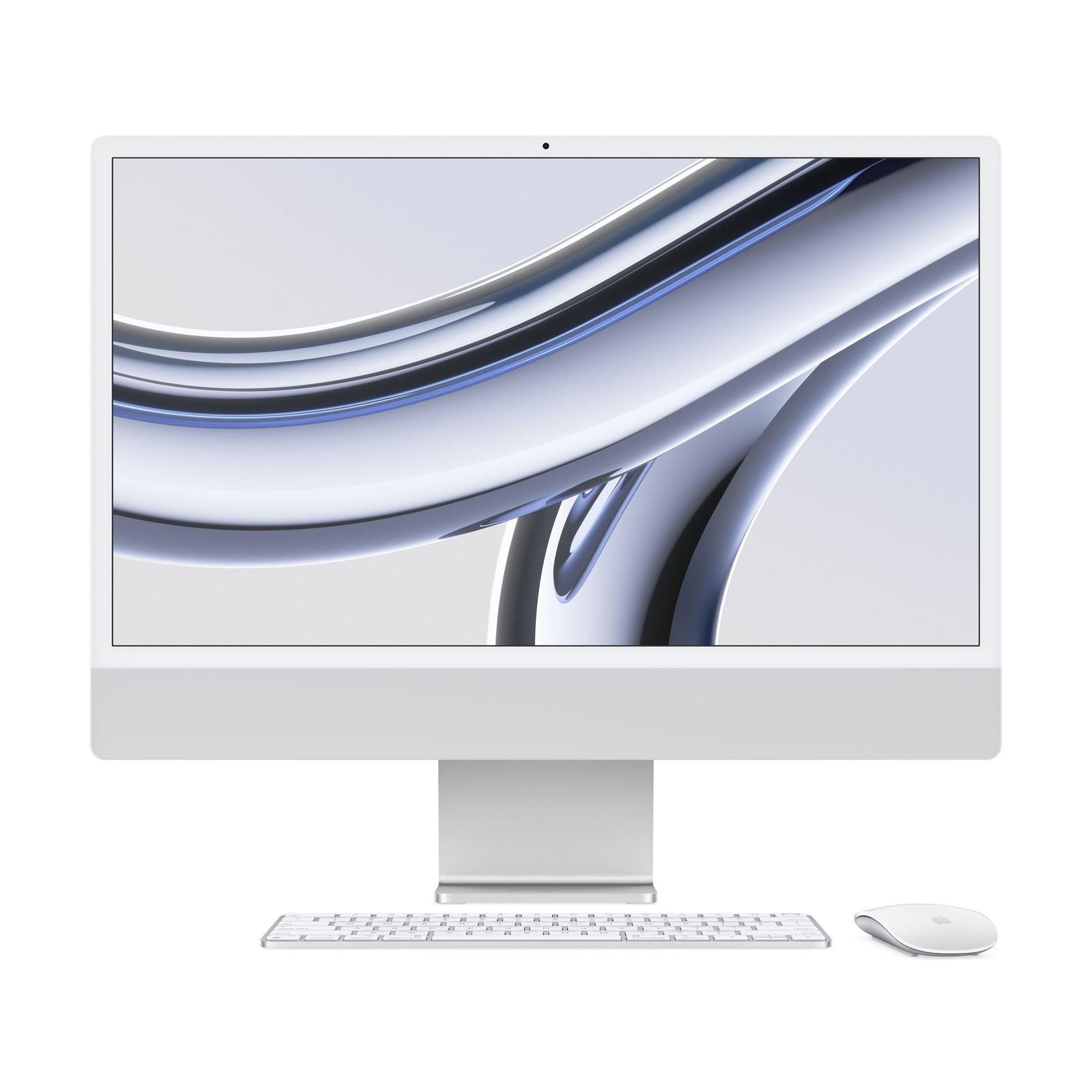Apple iMac Silber 24 Zoll, M3, 8-Core-CPU, 8-Core-GPU, 16 GB, 1 TB SSD