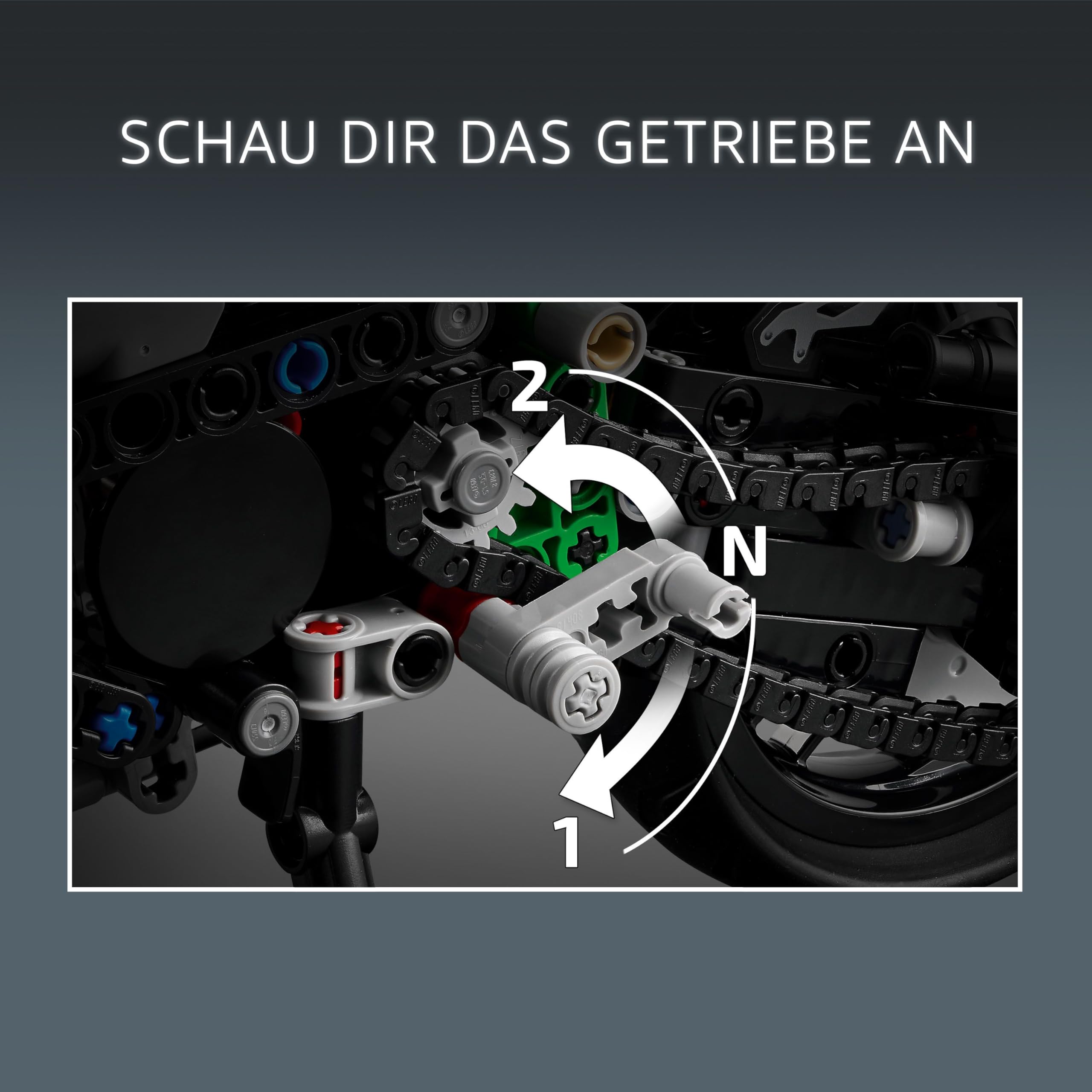 LEGO Technic Kawasaki Ninja H2R Motorrad 42170