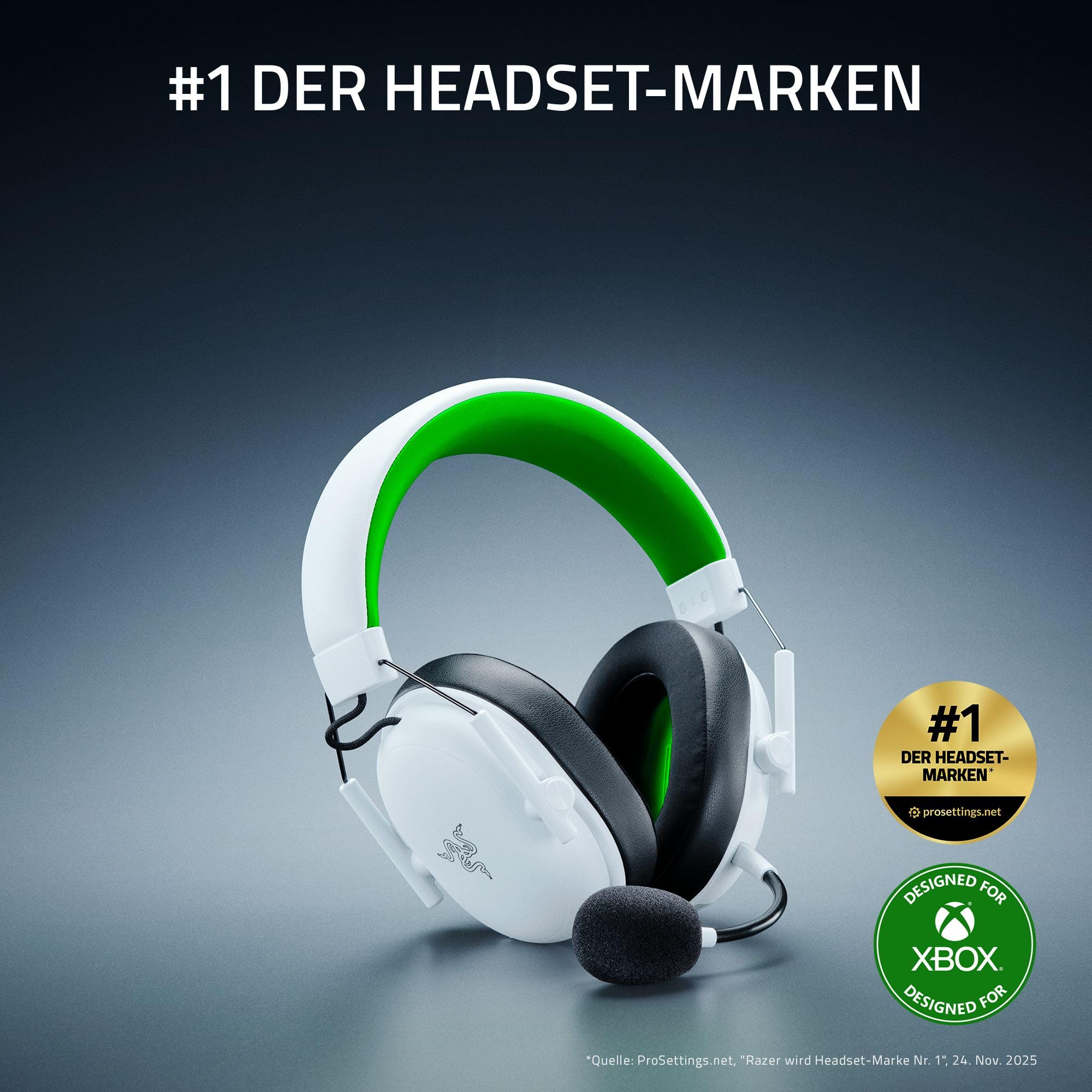 Razer BlackShark V3 X HyperSpeed Xbox - Kabelloses E-Sport Gaming Headset