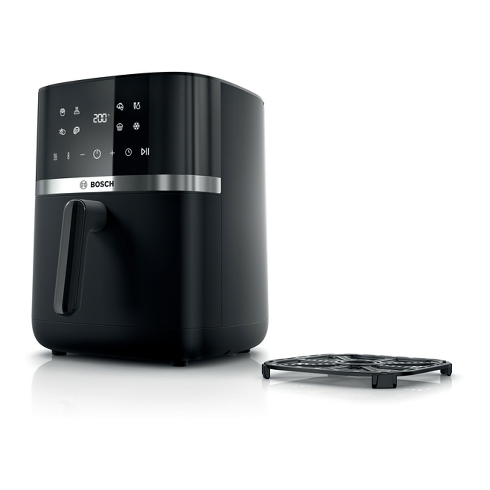 Bosch MAFS2462B Serie 4 Heißluftfritteuse, Schwarz